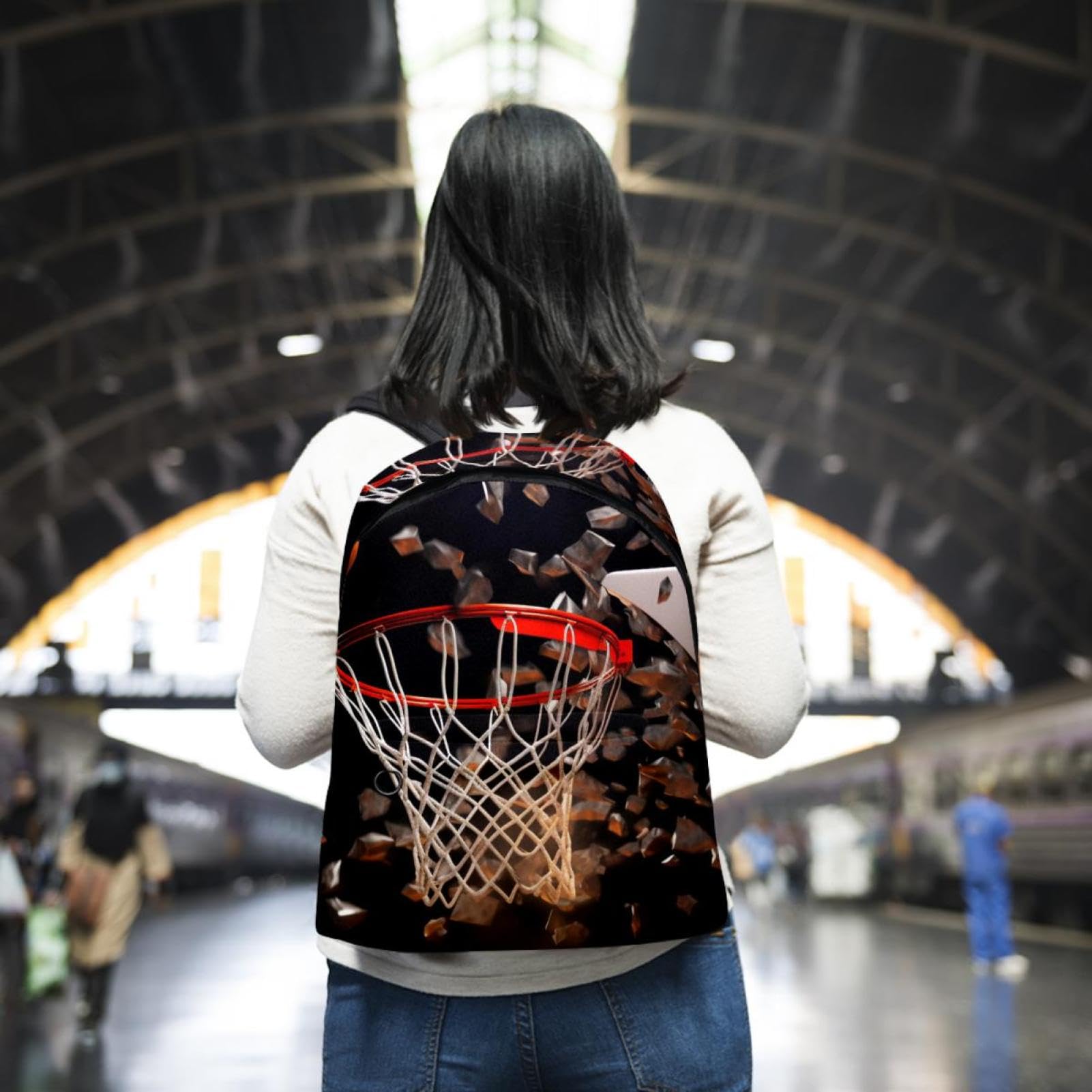 Men's & Women's Travel Backpack - Durable Sports Backpack for Basketball, Gym & Outdoor Adventures | Perfect for Hiking, Work Commute & School