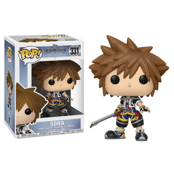 Funko Pop! Disney Kingdom Hearts Sora #331 Vinyl Figure - Collectible Toy for Fans, Gift for Gamers, Perfect for Display & Decor