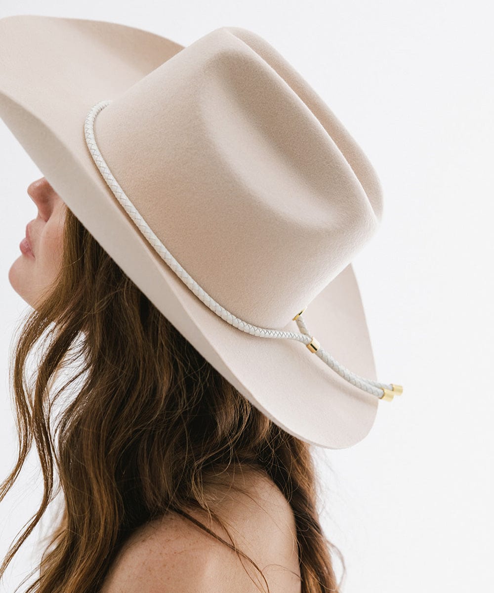 Braided Leather Bolo Hat Band for Cowboy Hats - Adjustable Western Style Hatband for Men & Women - Perfect for Rodeo, Country Music Festivals & Outdoor Adventures