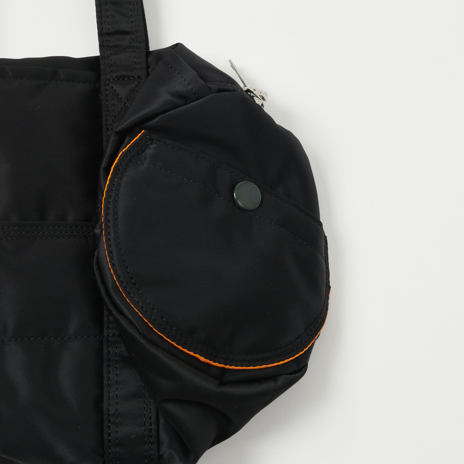 Porter Yoshida & Co. Small Tanker Boston Bag - Premium Leather Shoulder Bag for Men & Women, Black - Perfect for Work, Travel & Everyday Carry