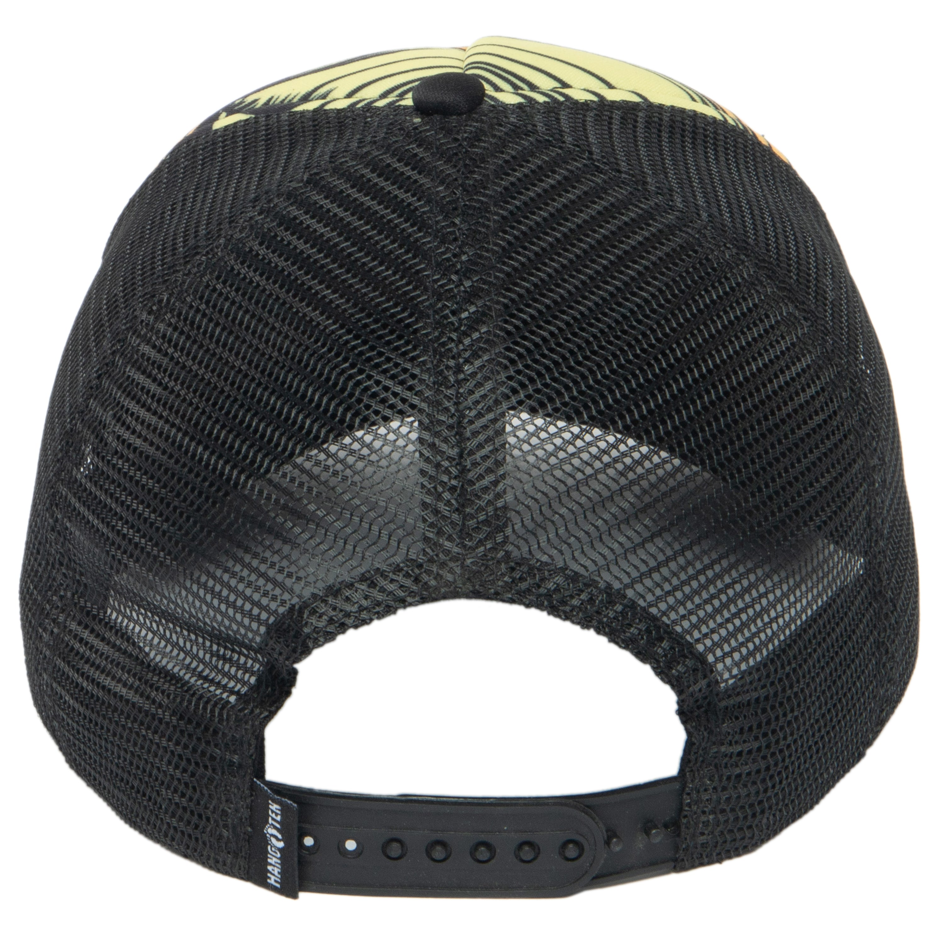 Hang Ten Sublimated Trucker Hat with Gel Print Logo & Breathable Mesh Back - Perfect for Surfing, Beach Outings & Outdoor Adventures