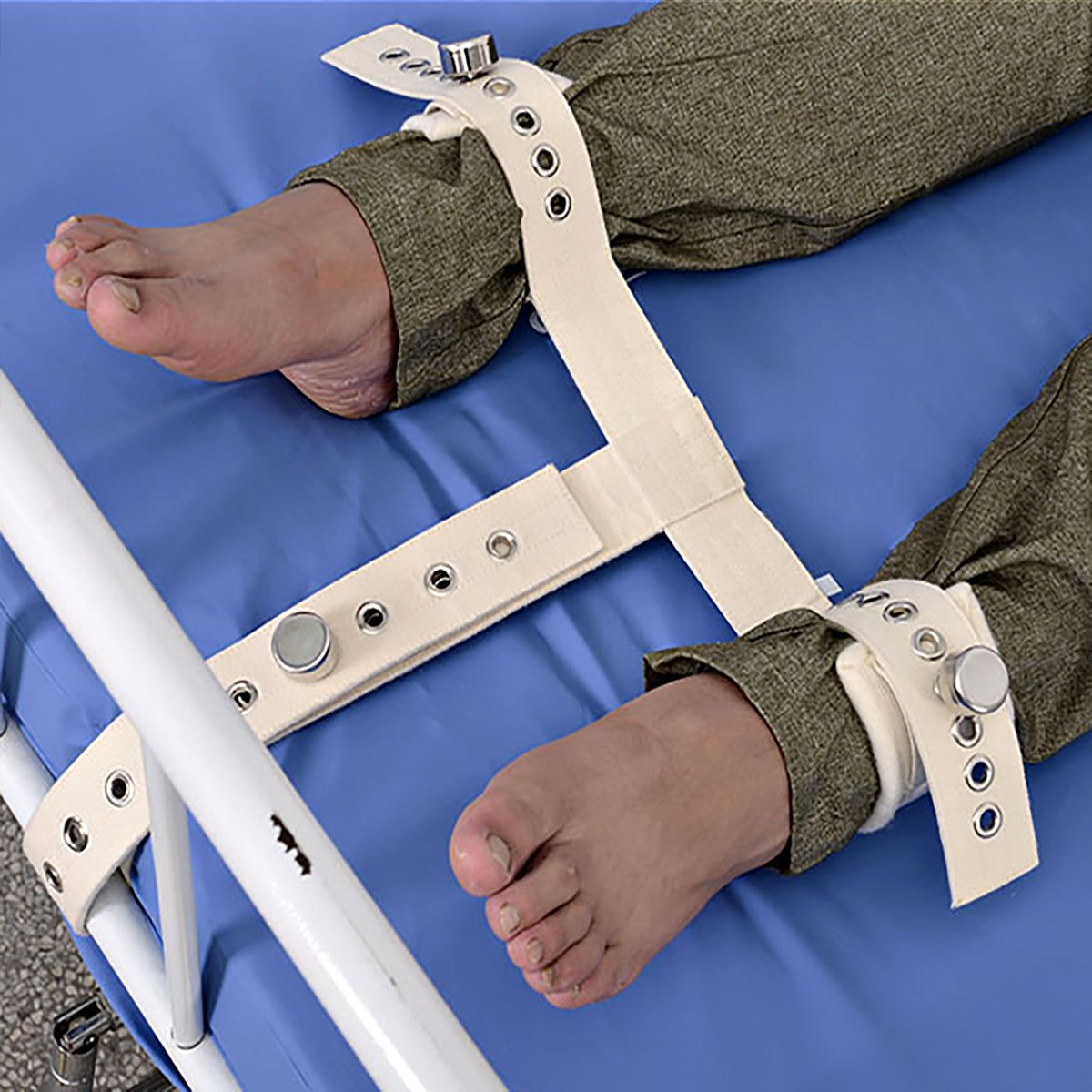 Adjustable T-Type Magnetic Limb Holder for Hospital Beds - Secure Patient Positioning - Ideal for Physical Therapy, Rehabilitation & Home Care Use