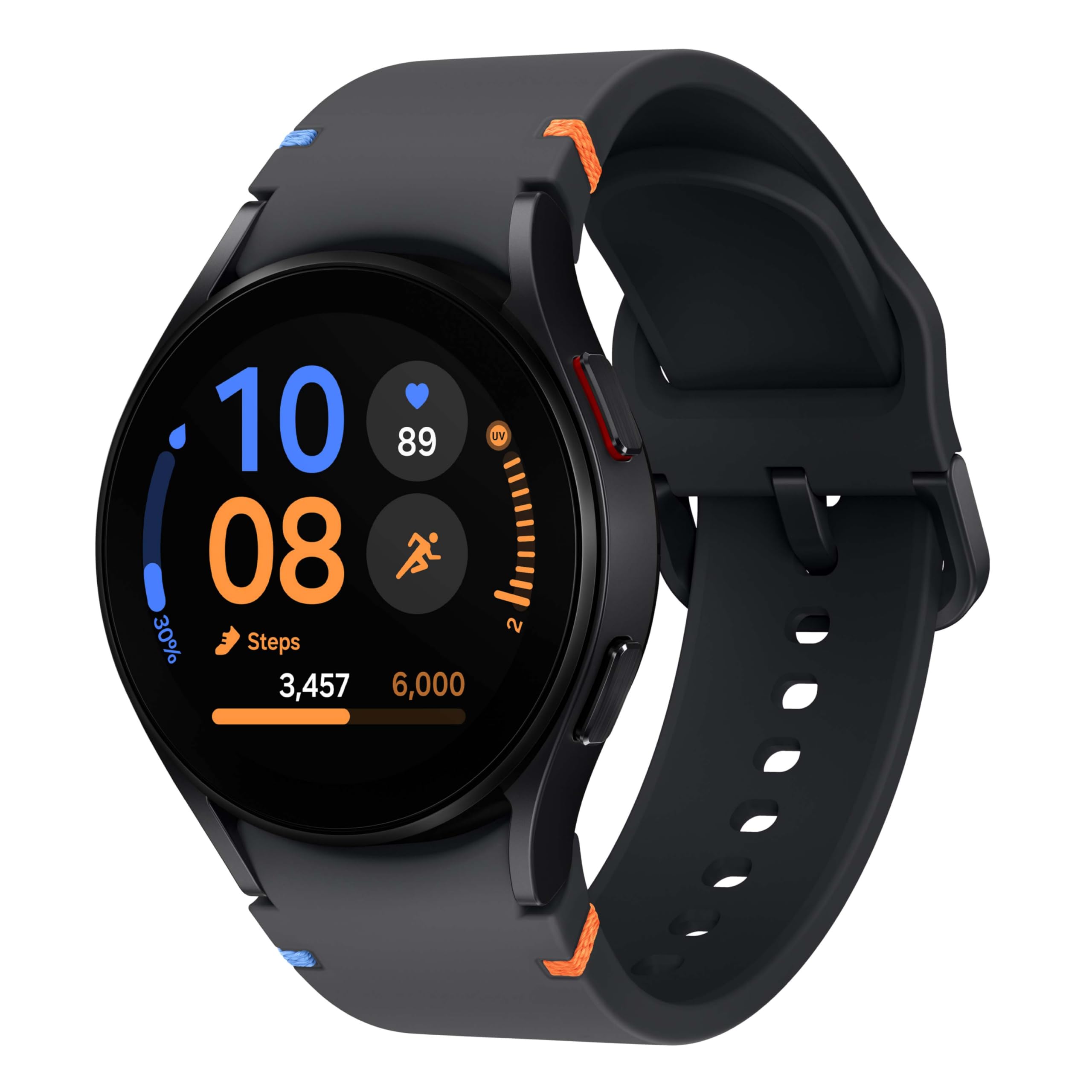 Samsung Galaxy Watch FE 40mm Bluetooth Smartwatch - AI Fitness Tracker with BIA Sensor, Heart Rate Monitor, Sleep Tracking & Personalized HR Zones | 2024 US Version (Black) | Perfect for Workouts, Running & Daily Health Monitoring | 1 Year Warranty