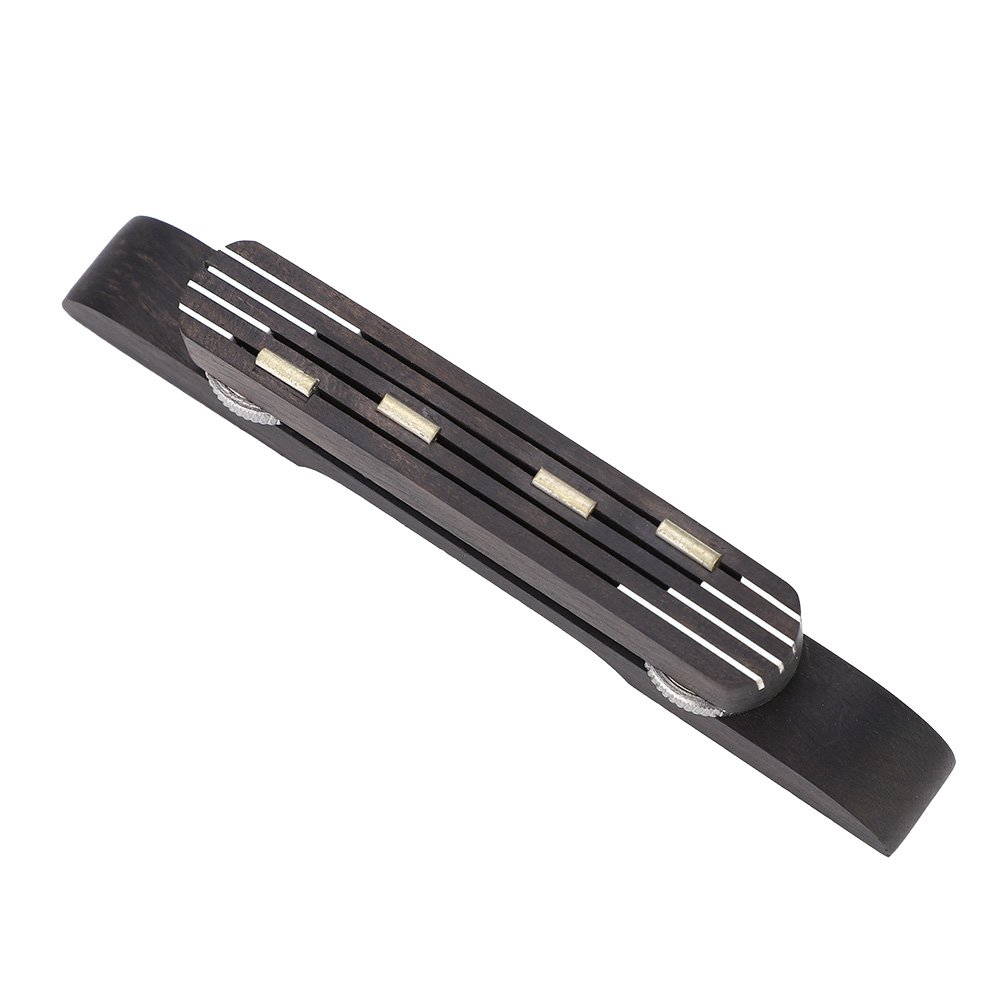 Premium Rosewood Adjustable Mandolin Bridge for Guitar, Bass & Flat Top Mandolins - Perfect for Professional Musicians & Live Performances