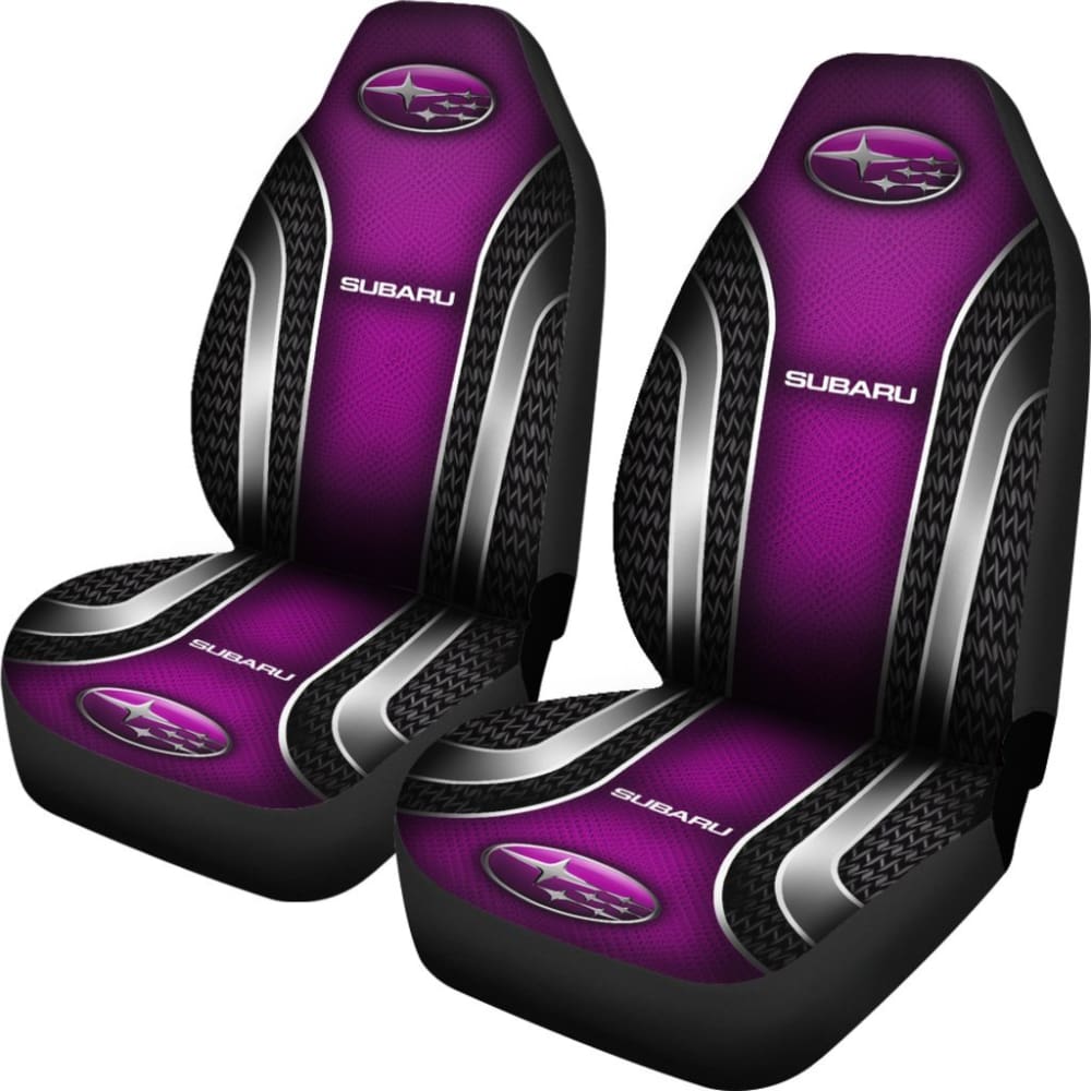 Premium 2-Piece Front Subaru Seat Covers - Soft Pink (Part# 144627) | Universal Fit for Most Subaru Models | Perfect for Car Protection, Custom Style & Comfort Driving