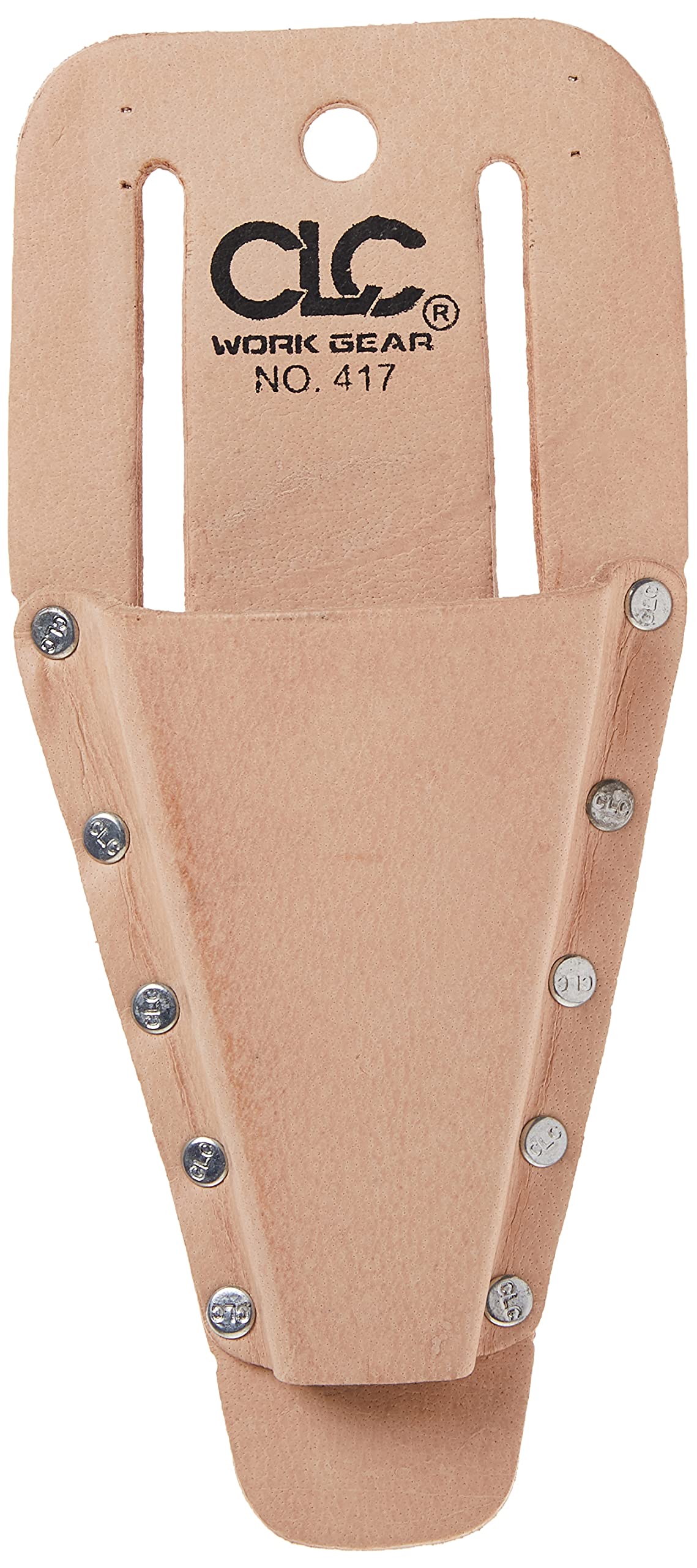 CLC Custom Leathercraft 417 Leather Tool Holder for Pliers - Durable Belt Loop Pouch for Electricians, Plumbers & Handymen - Perfect for Work Belt Organization & Job Site Convenience