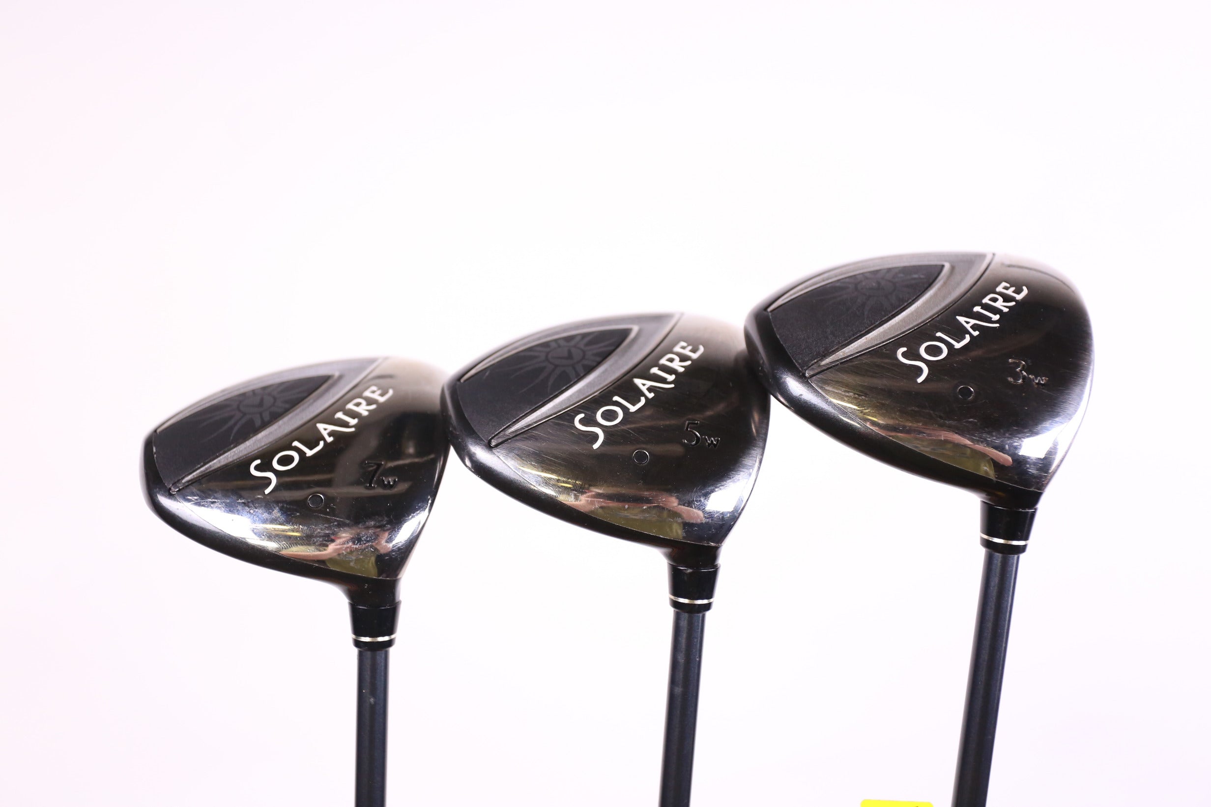 Used Callaway Solaire Women's Golf Wood Set - Right Handed, 3 & 7 Wood, Ladies Flex - Perfect for Beginner & Intermediate Female Golfers