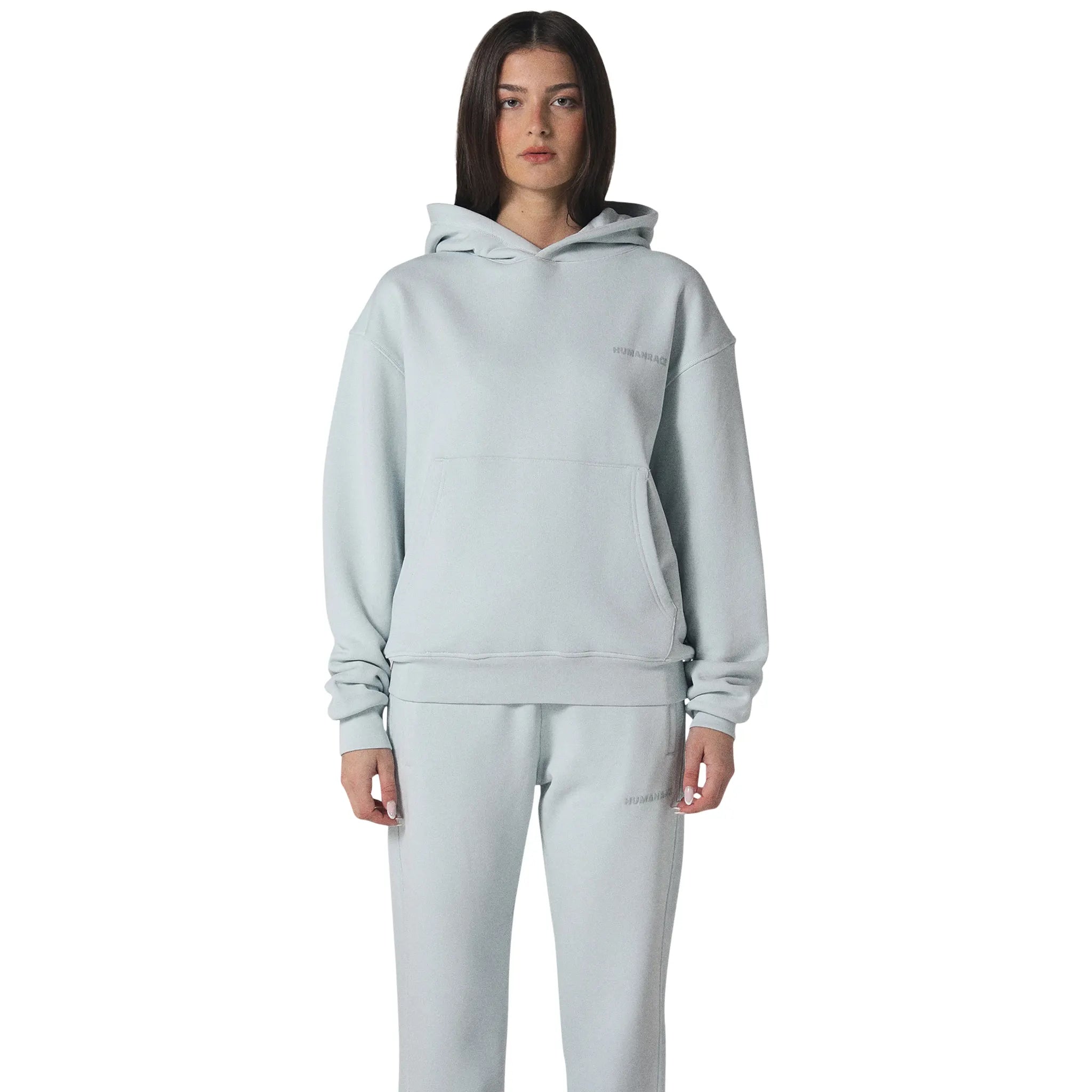 Human Race Erisi Soft Blue Hoodie - Stylish & Comfortable Pullover for Men & Women | Perfect for Casual Wear, Street Fashion & Outdoor Activities