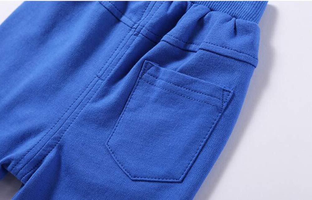 HAXICO Boys' Cotton Summer Shorts - Breathable Knee-Length Harem Pants for Toddlers & Kids - Soft & Comfortable Playwear for Outdoor Activities, Sports & Casual Wear