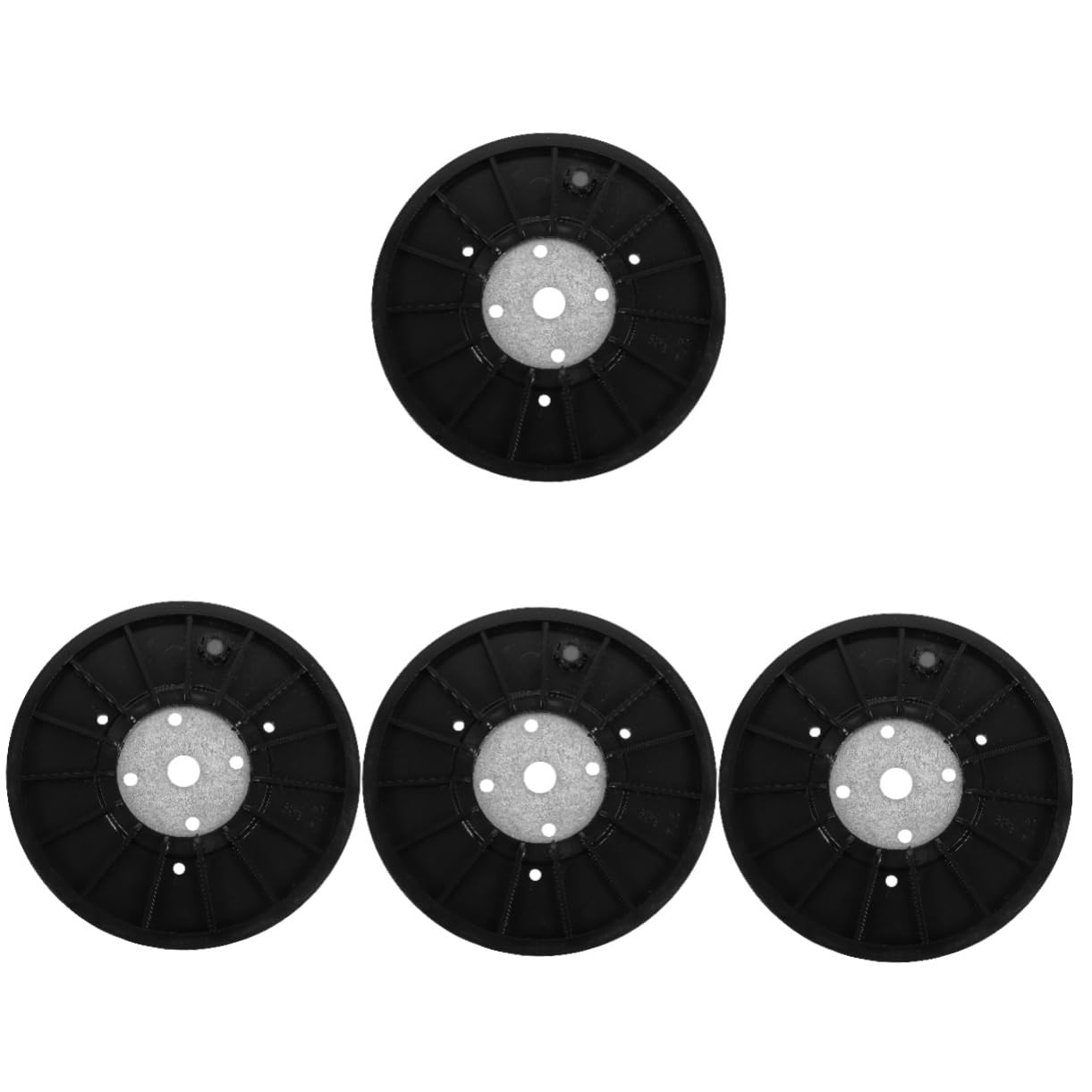 BESPORTBLE 2-Pack Dynamic Bike Belt Wheels for Exercise Bikes - Durable ABS Home Gym Replacement Parts - Perfect for Indoor Cycling, Spin Bikes & Fitness Equipment Maintenance