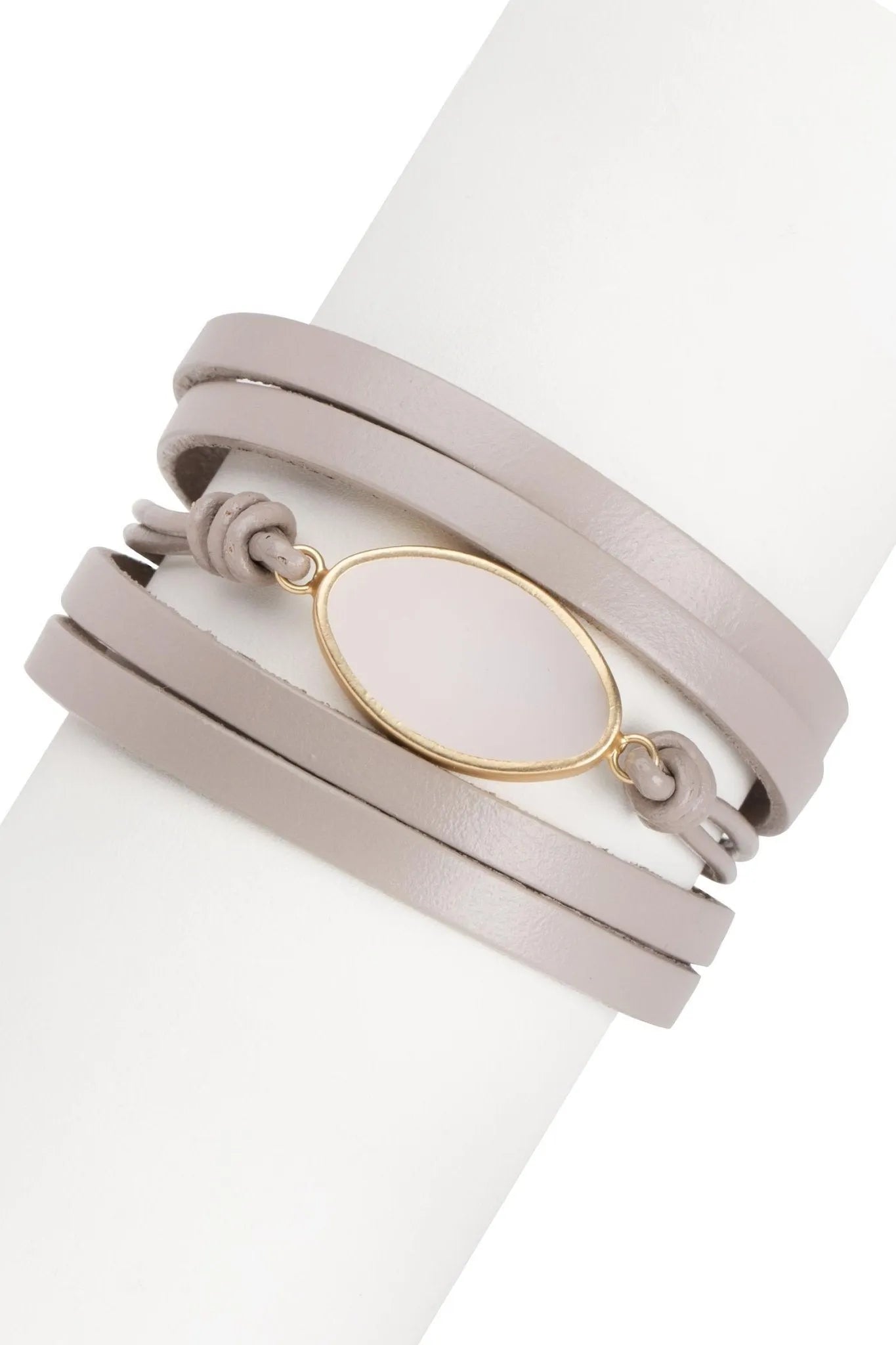 Perfectly Lovely Leather Bracelet for Women - Handmade Genuine Leather Wristband - Boho Chic Jewelry Gift for Everyday Wear & Special Occasions