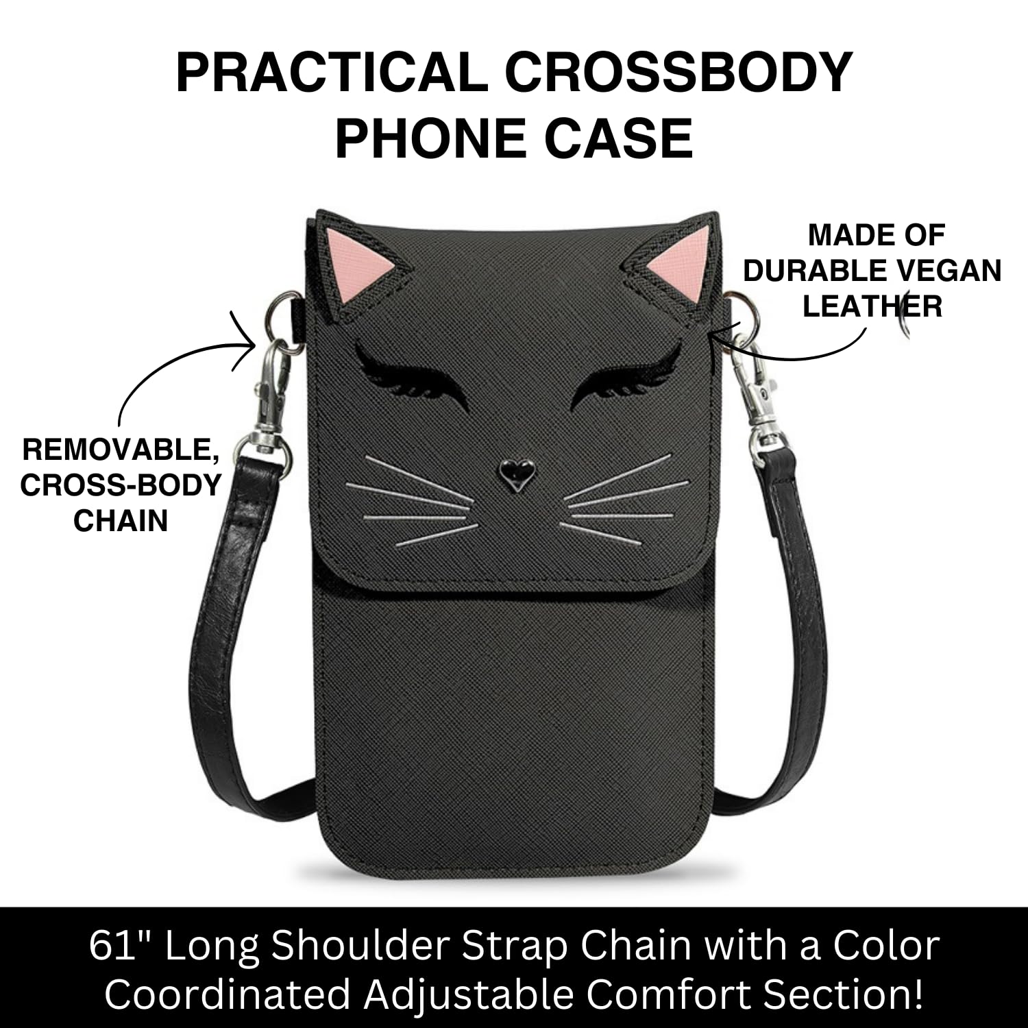 Touch Screen Crossbody Phone Purse for Women - Fashion & Daily Use