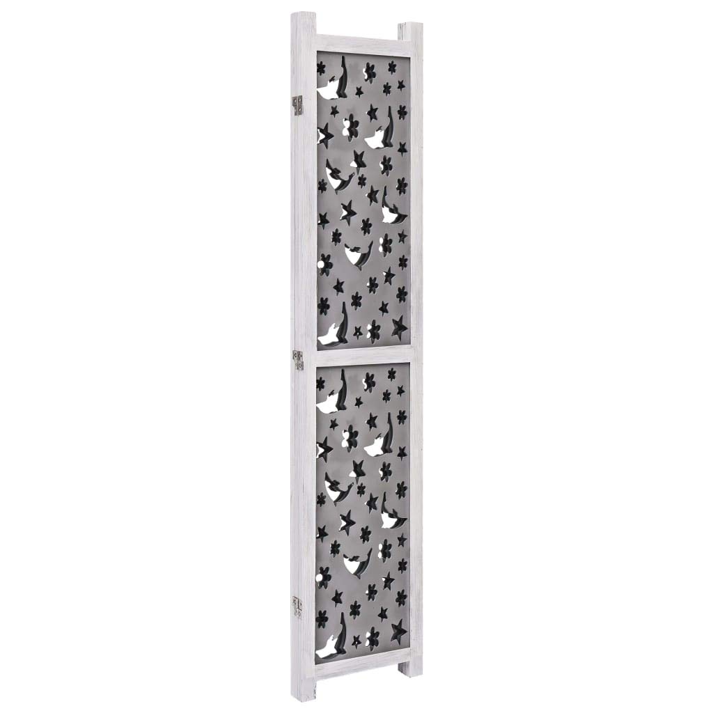 FAMIROSA 3-Panel Room Divider Screen - Freestanding Privacy Partition for Bedroom & Living Room - 41.3