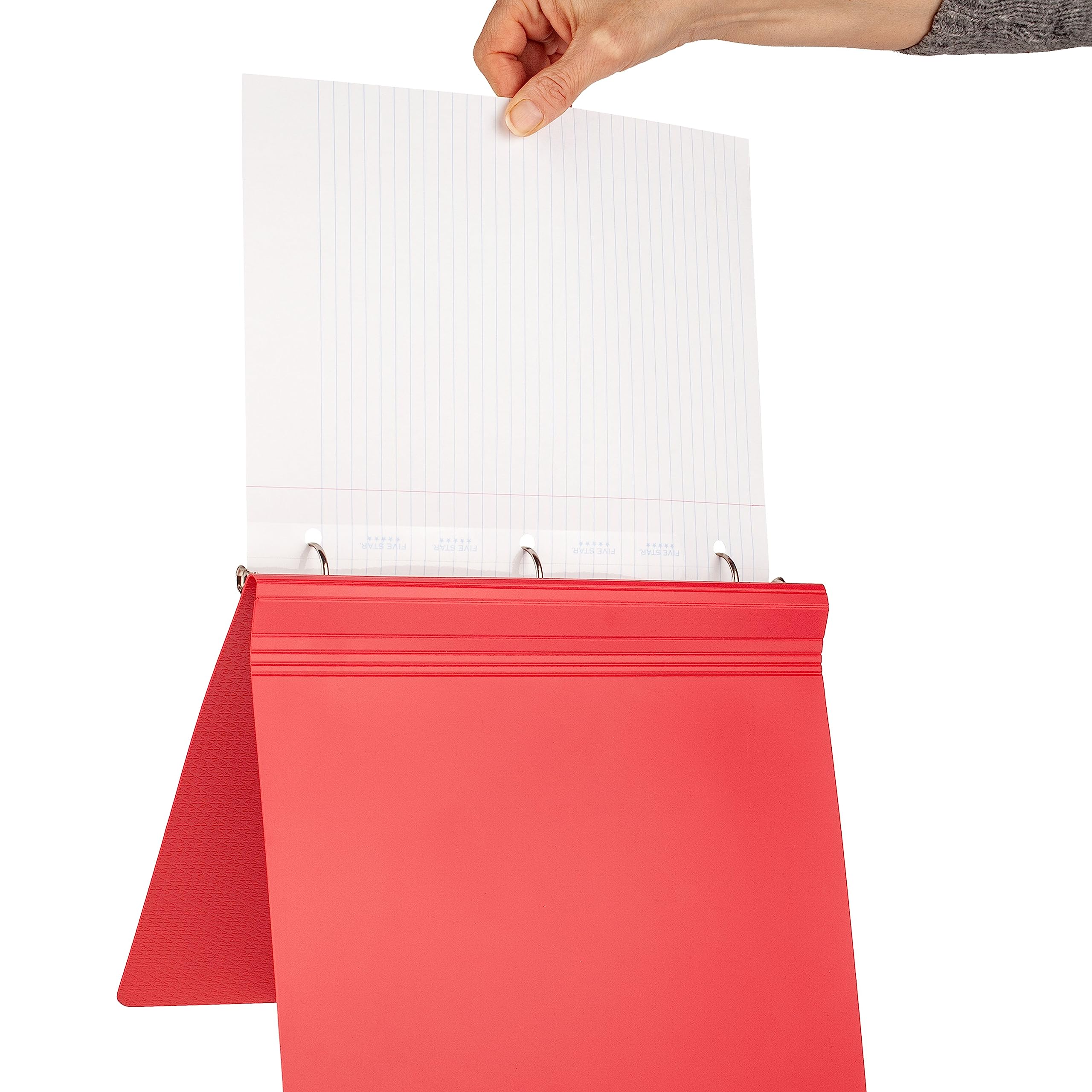 Premium 5-Star Loose Leaf Paper 12-Pack - College Ruled Notebook Filler Paper, 8.5