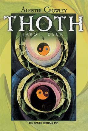 Crowley Thoth Tarot Deck - Large Size with Guidebook, Premium Tarot Cards for Divination, Meditation & Spiritual Growth | Perfect for Beginners & Professional Readers