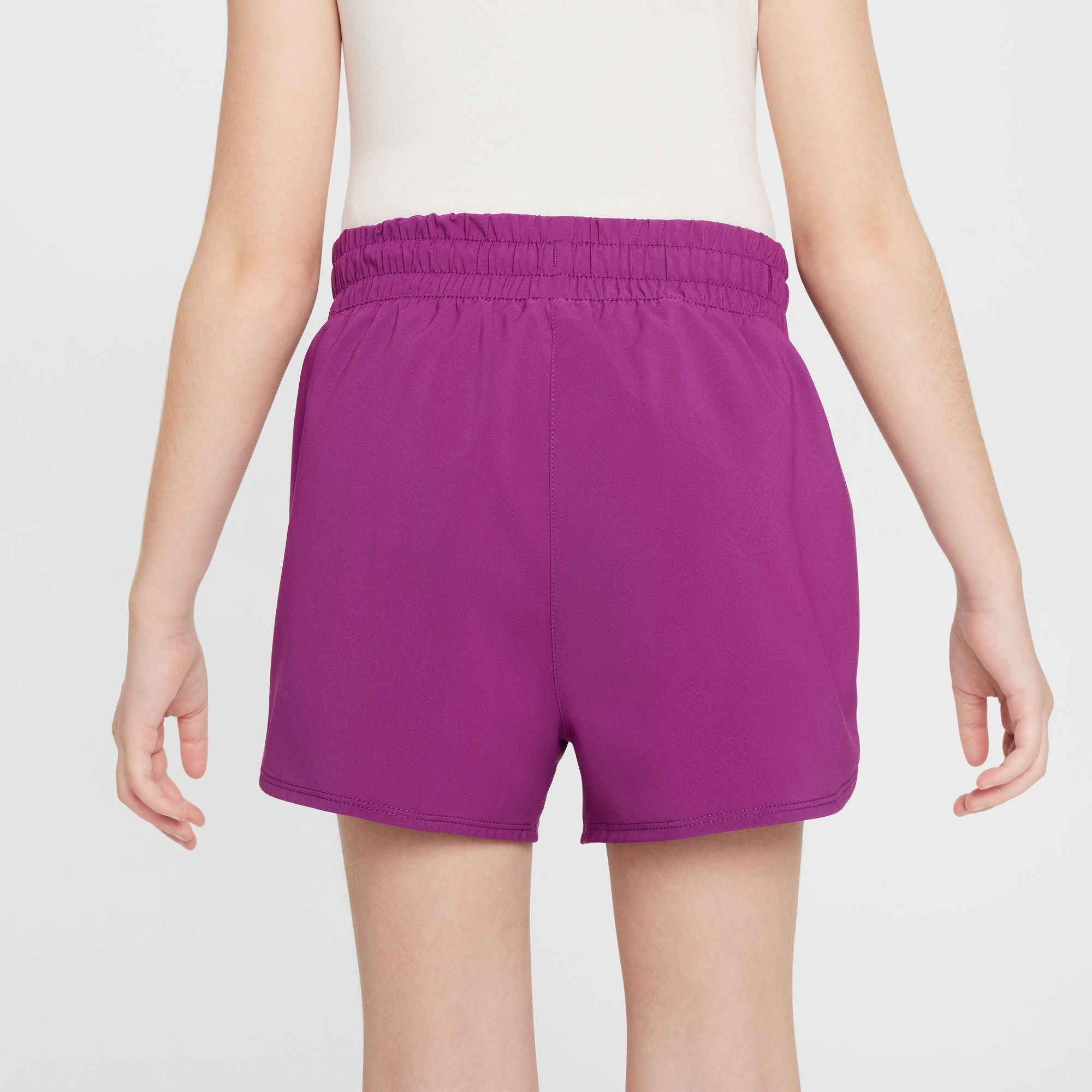Nike Girls' Dri-FIT High Waisted Woven Shorts - Moisture-Wicking Athletic Shorts for Running, Yoga & Gym Workouts