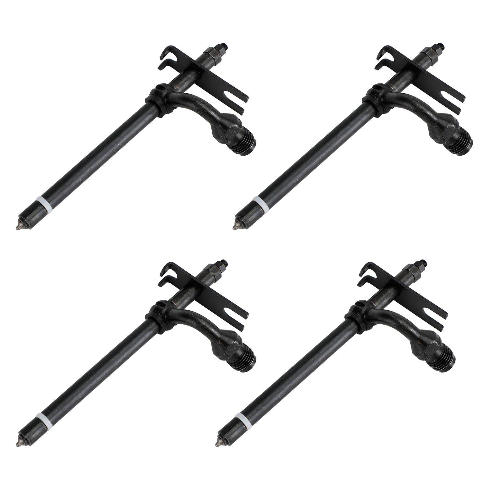 1/2/4 Sets Fuel Injector Nozzle Pencil Replacement for Case 20671 Diesel 188 207 580C 22365 - Compatible with Tractors, Heavy Equipment & Diesel Engines