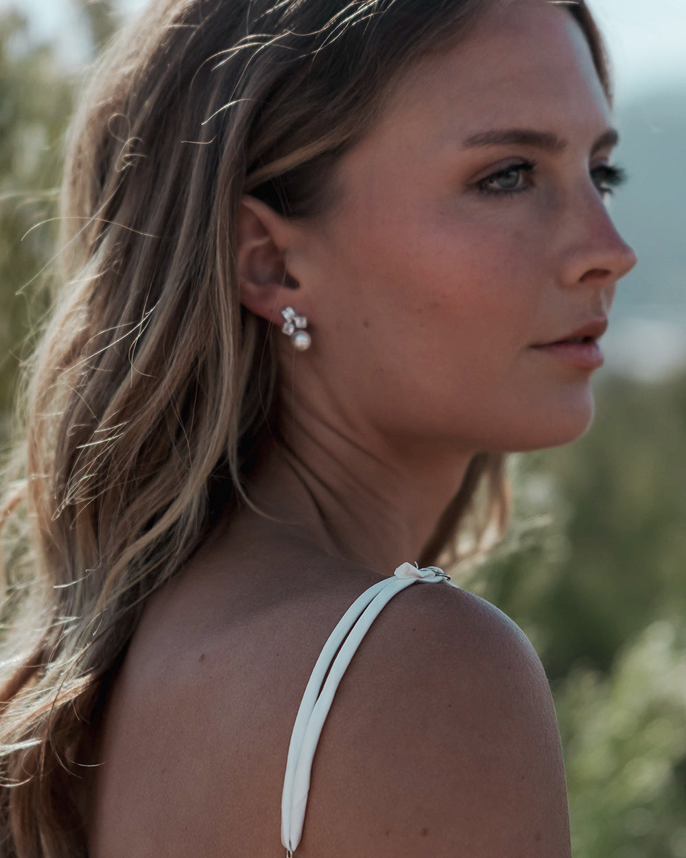Janna Pearl Stud Earrings - Elegant & Timeless Jewelry for Women | Perfect for Weddings, Parties & Everyday Wear