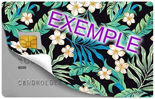 Personalized Removable Credit/Debit Card Stickers - Chip ONLY - Customizable Used Flag Design for Secure Transactions - Perfect for Travel, Online Shopping & Wallet Organization