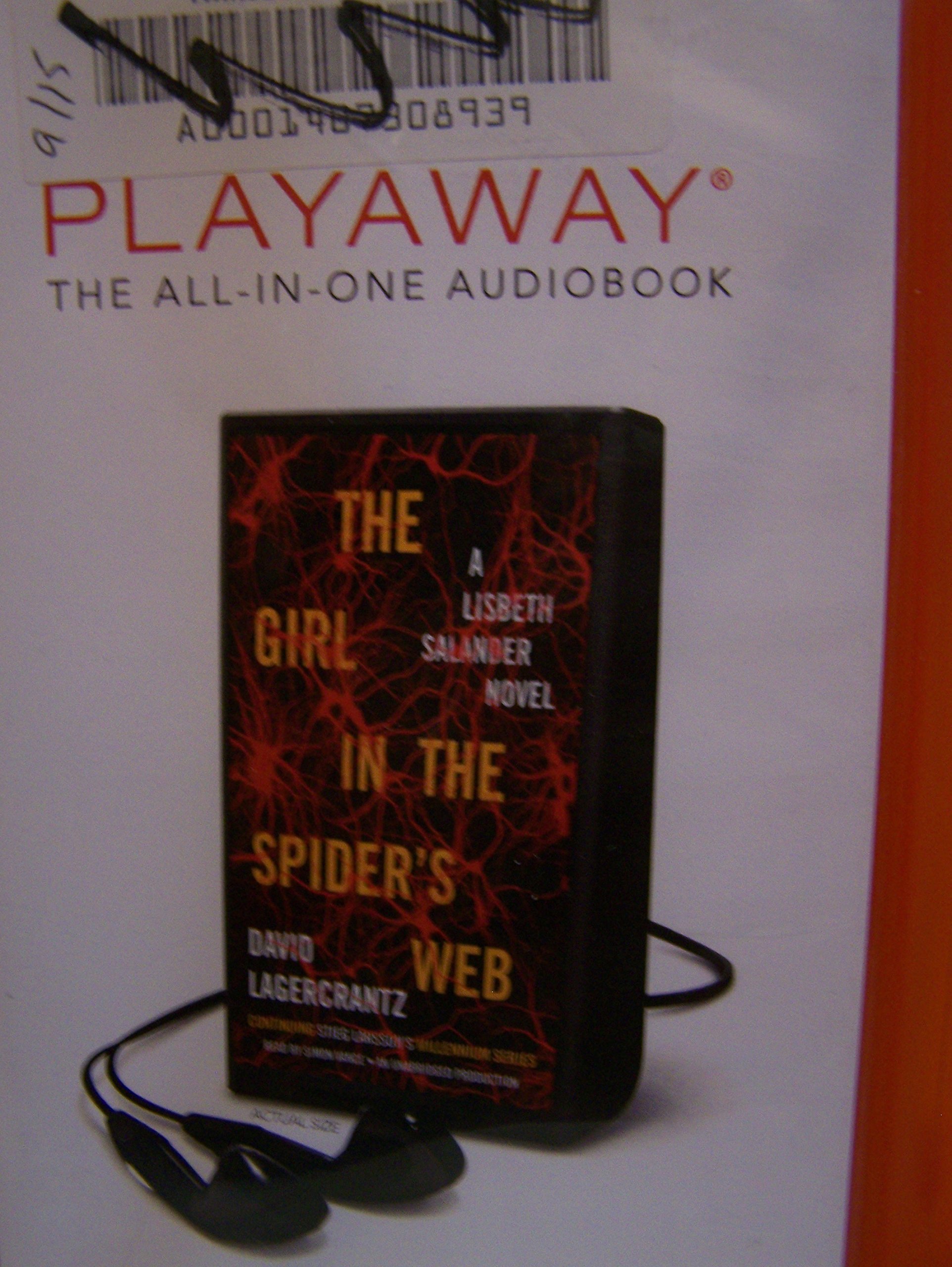 The Girl in the Spider's Web: Library Edition - Lisbeth Salander Thriller Novel | Perfect for Mystery Lovers & Book Club Discussions