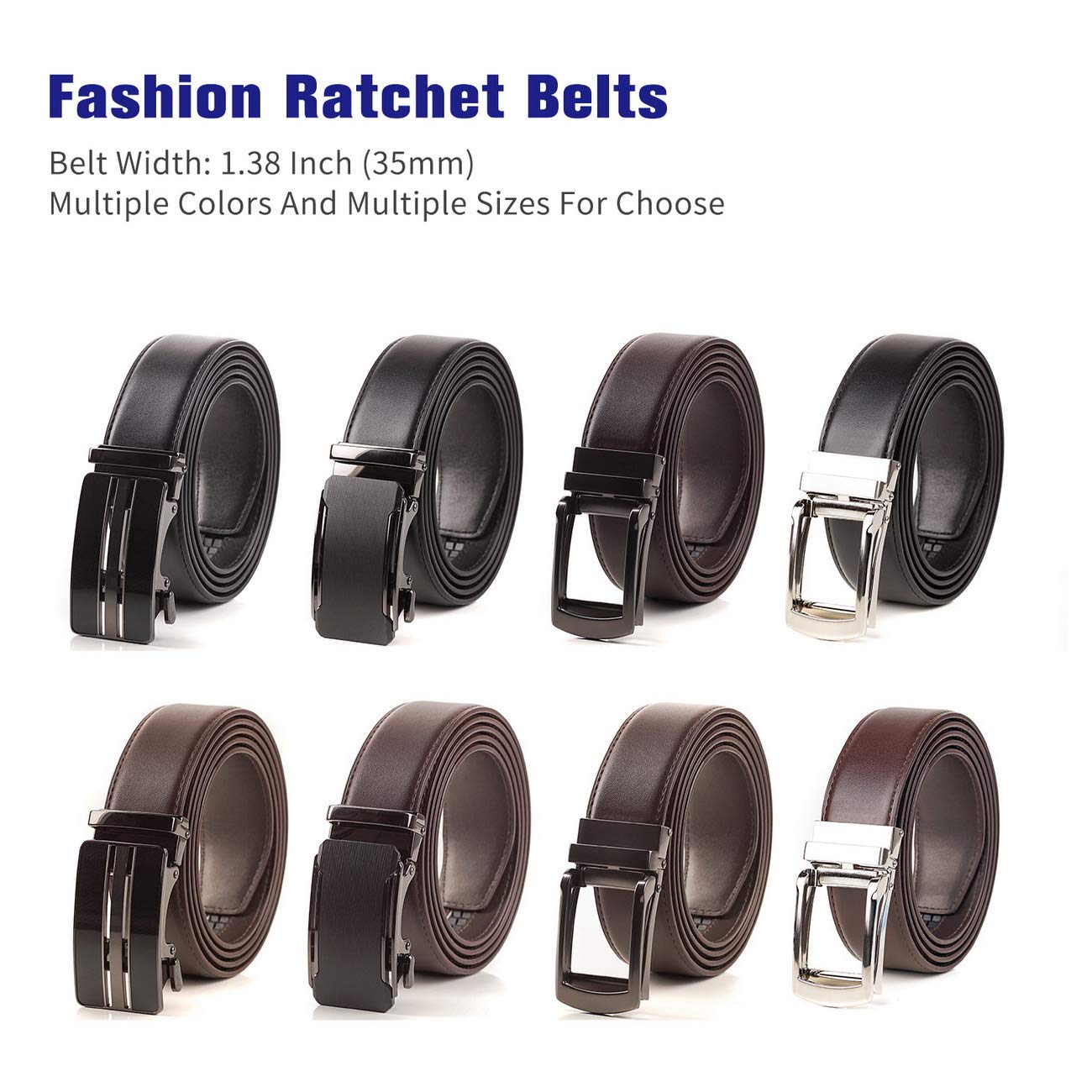 Premium Big & Tall Men's Belt - Adjustable 36