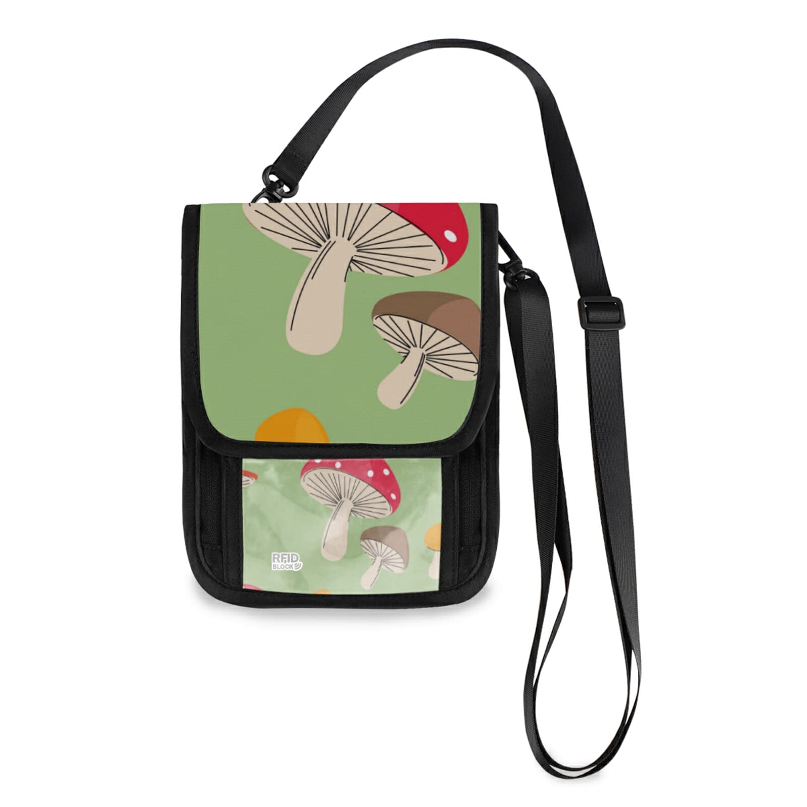 Cute Mushroom Crossbody Bag for Women - Travel & Daily Use