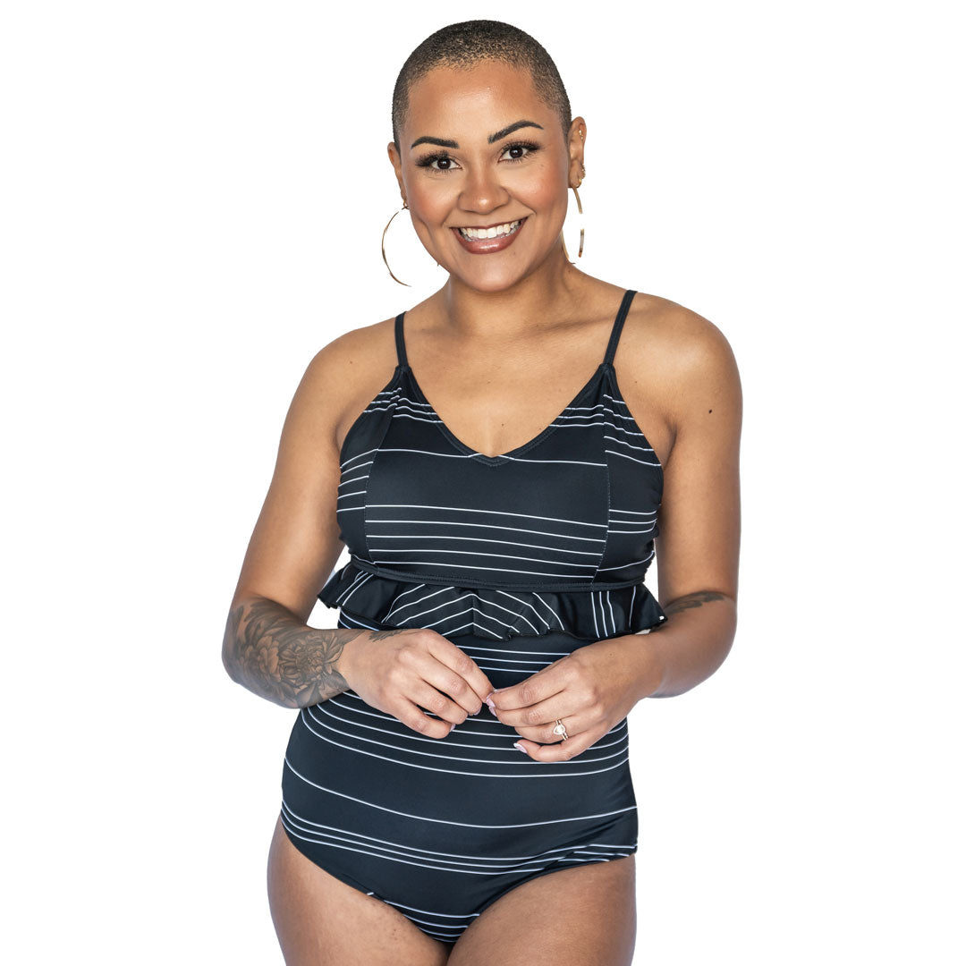 Asymmetric Horizontal Stripes