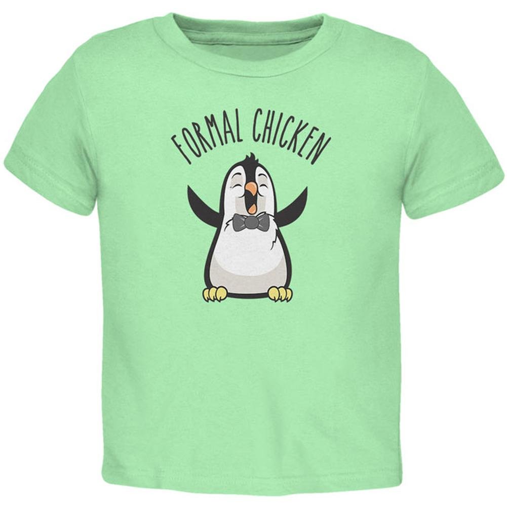 Formal Chicken Toddler T-Shirt - Cute & Stylish Toddler Boys' Shirt for Parties, Photos & Special Occasions