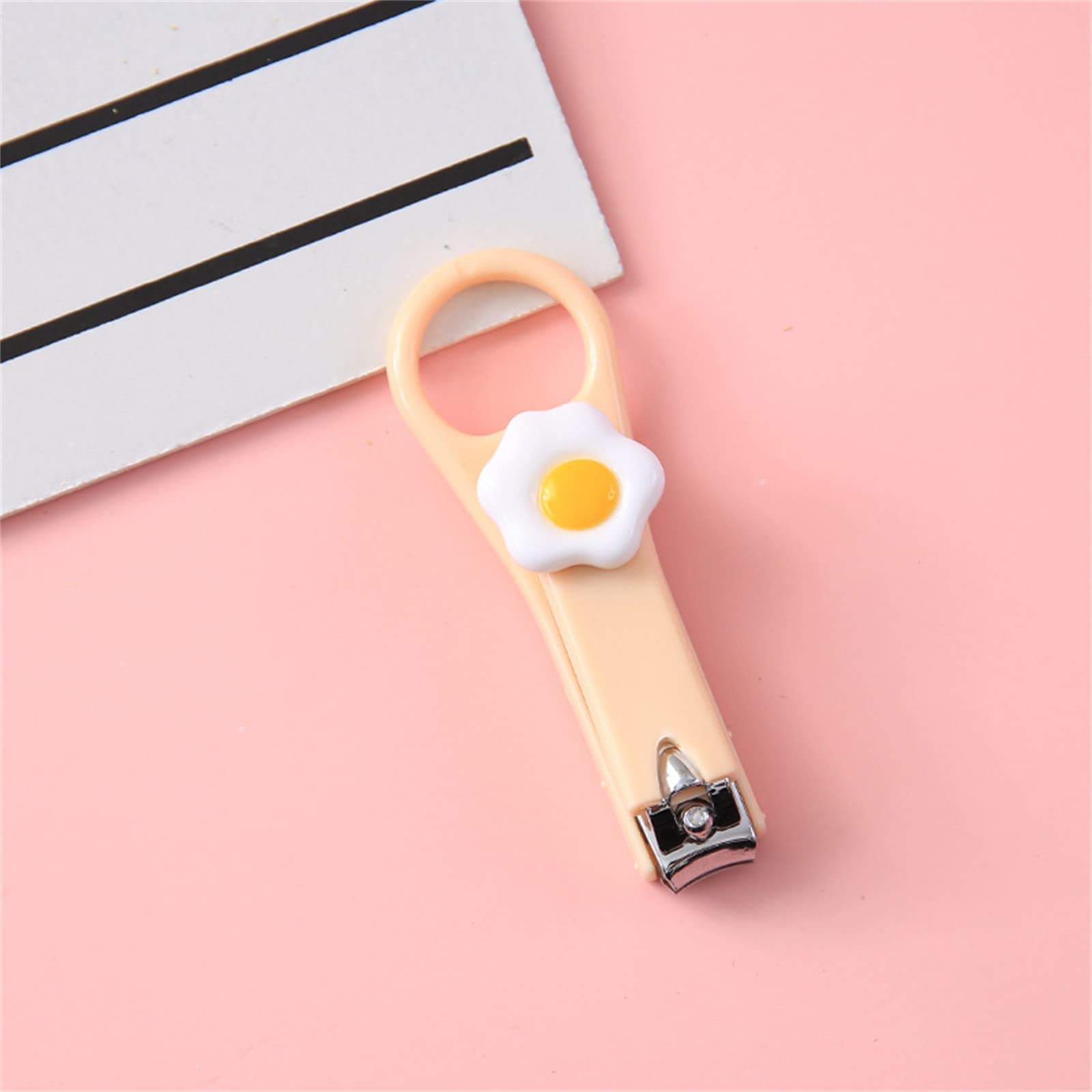 Portable Mini Nail Clippers Set - Cute Manicure & Pedicure Scissors for Adults, Compact Toenail Clippers (8x3cm) - Perfect for Travel, Home & Salon Use