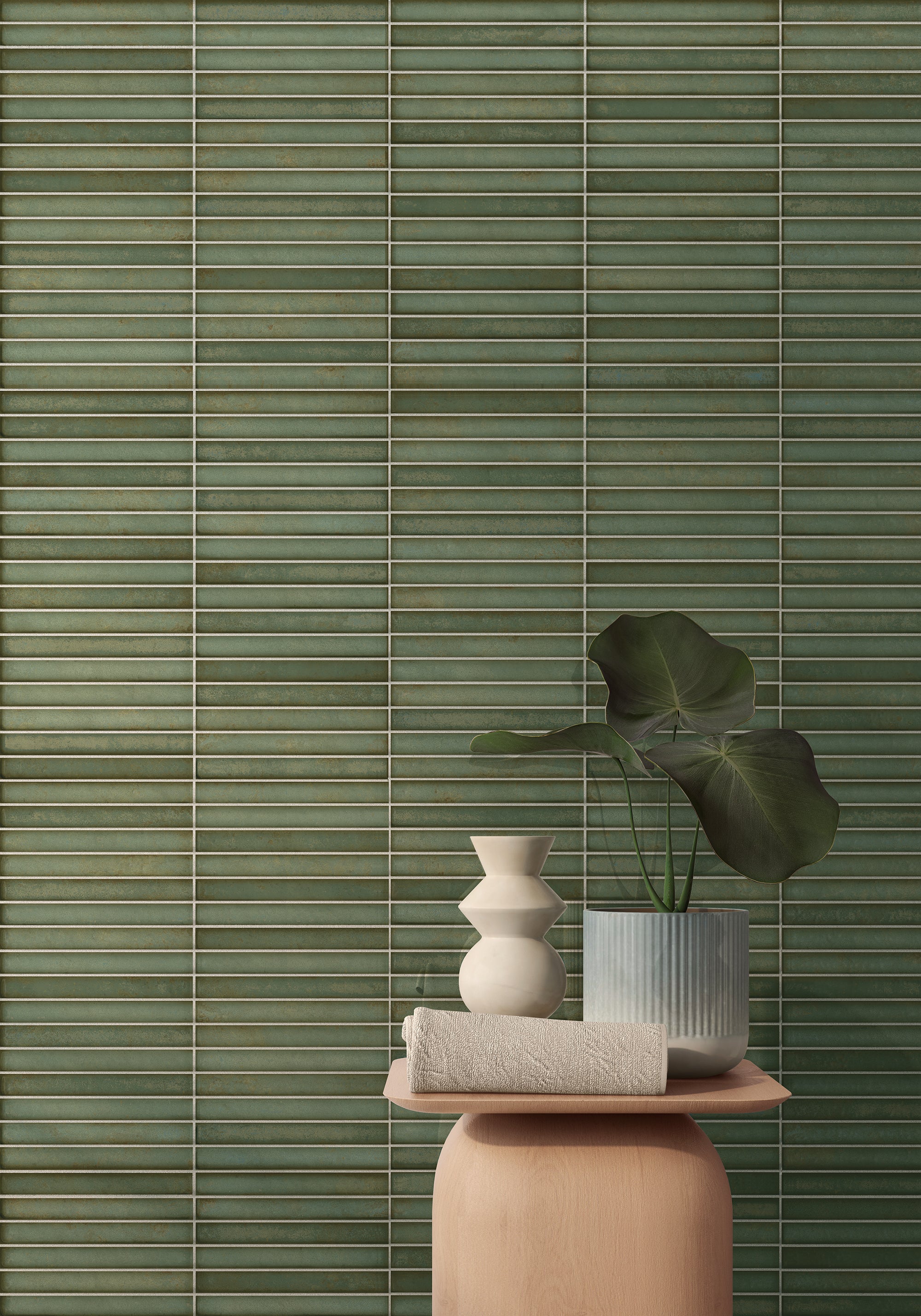 PLATERA PENCIL Peel and Stick Wall Coverings - 14x14 Inch Self-Adhesive Wall Tiles (12 Pieces per Box, 15.85 sqft Coverage) - Perfect for Home Office, Nursery, and Accent Walls