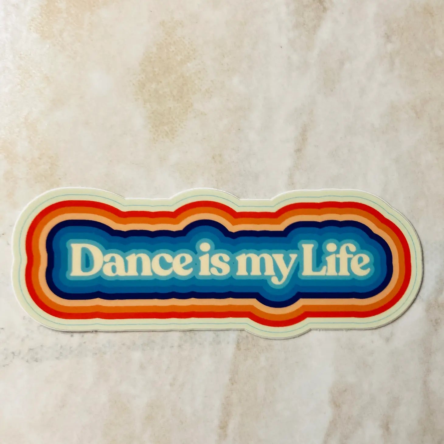 Denali & Co Dance Stickers - Fun & Colorful Vinyl Decals for Dance Studios, Water Bottles, Laptops & More