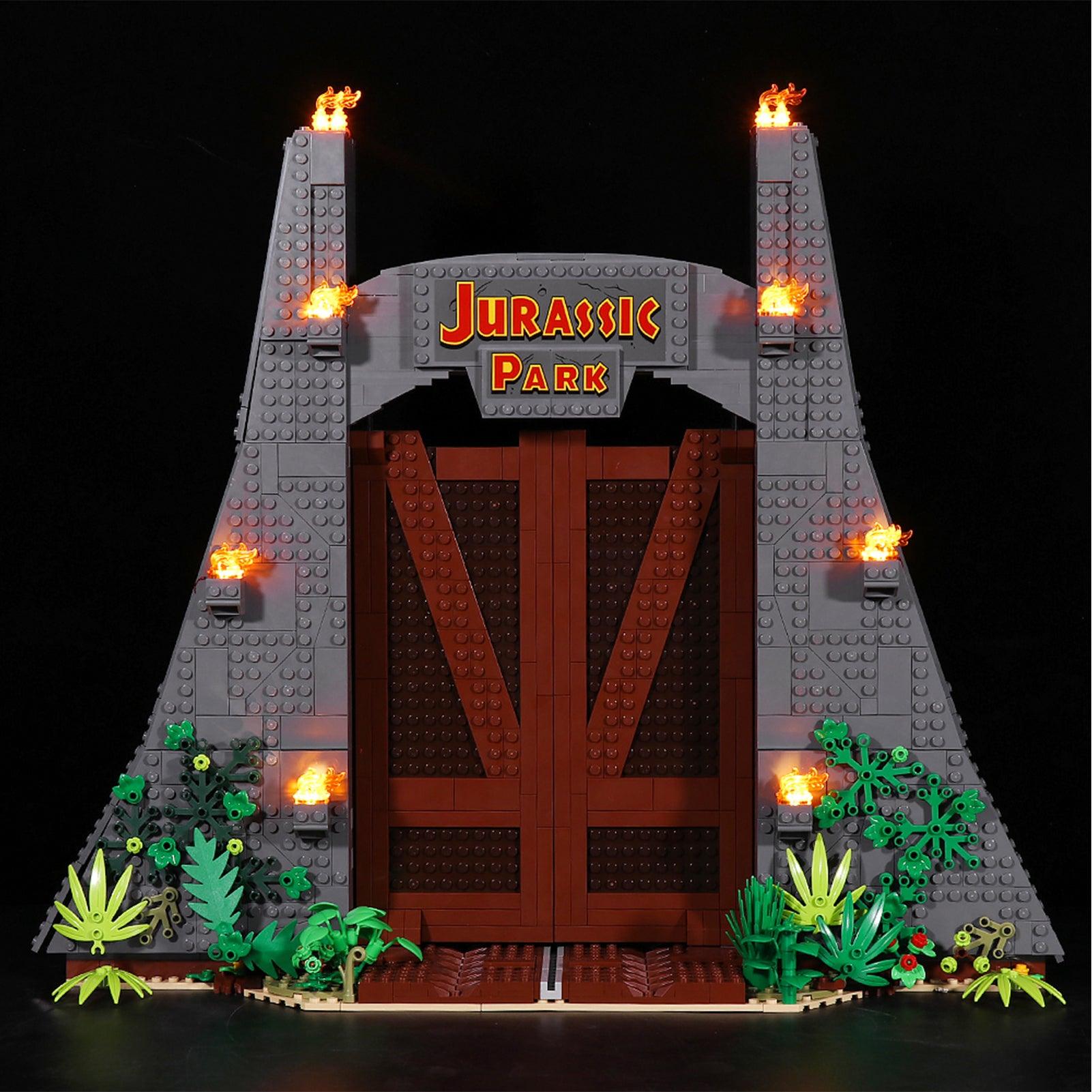 LEGO Jurassic World T. rex Rampage 75936 Light Kit - Dinosaur Building Set LED Lighting for Display & Night Scenes