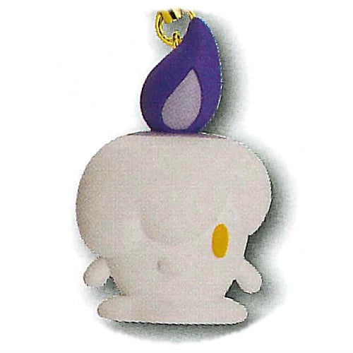 Pokemon Ghost Type Petanko Mascot Keychain - Takara Tomy 1.5 Inch Collectible Figure - Perfect for Backpacks, Key Rings & Gifts for Pokemon Fans