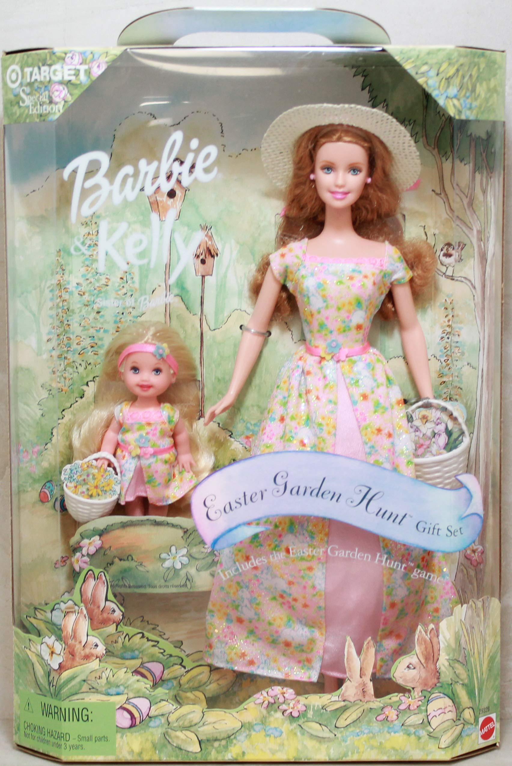 Special Edition Barbie & Kelly Easter Garden Hunt Gift Set - 12