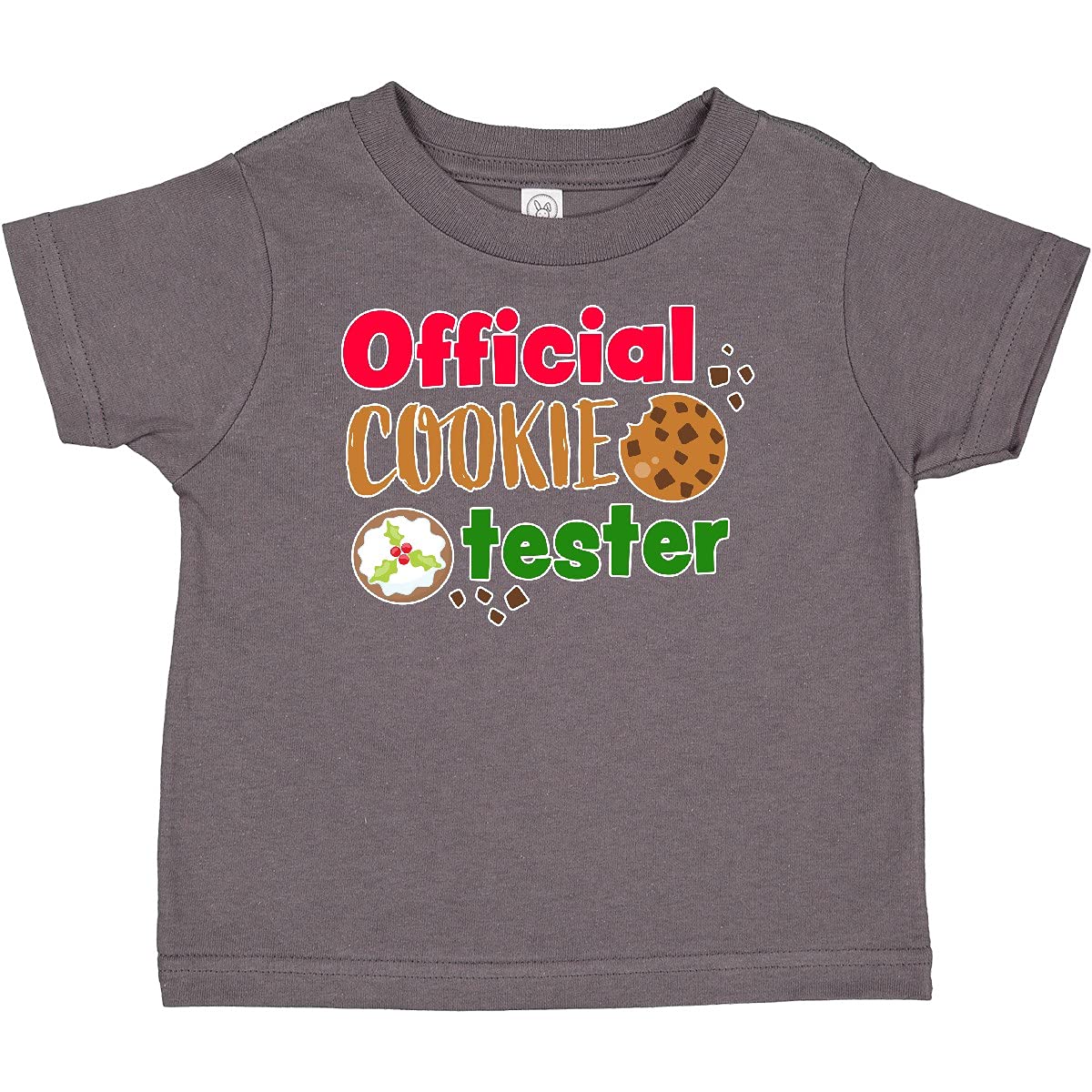 Inktastic Official Cookie Tester Christmas Cookies Baby T-Shirt - Cute Holiday Outfit for Infants & Toddlers - Perfect for Christmas Photos, Family Gatherings & Festive Celebrations