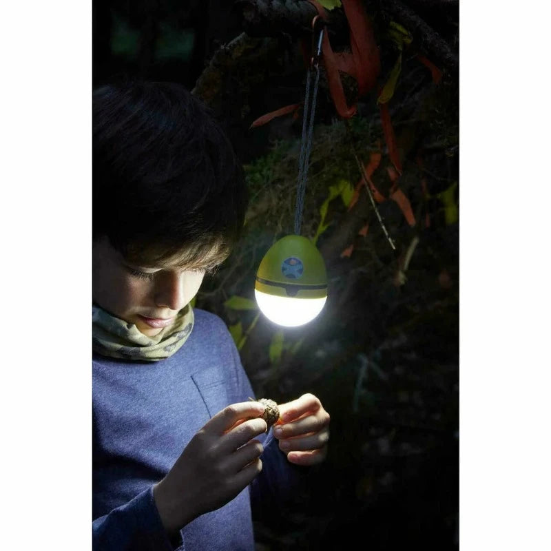 Terra Kids Tent Lamp - LED Night Light for Children's Bedroom, Camping & Playtime - Portable & Safe for Indoor & Outdoor Use