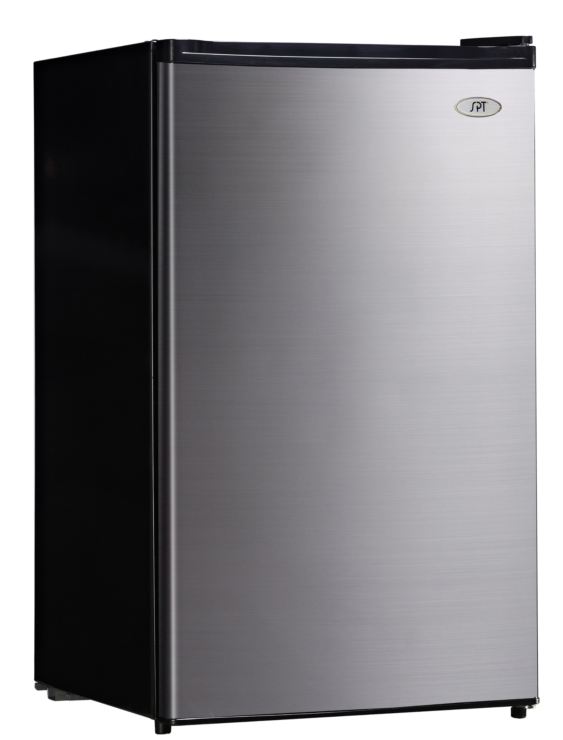 SPT RF-444SSA 4.4 Cu Ft Stainless Steel Mini Fridge - Energy Star Certified Compact Refrigerator for Dorm, Office, Bedroom & Small Spaces