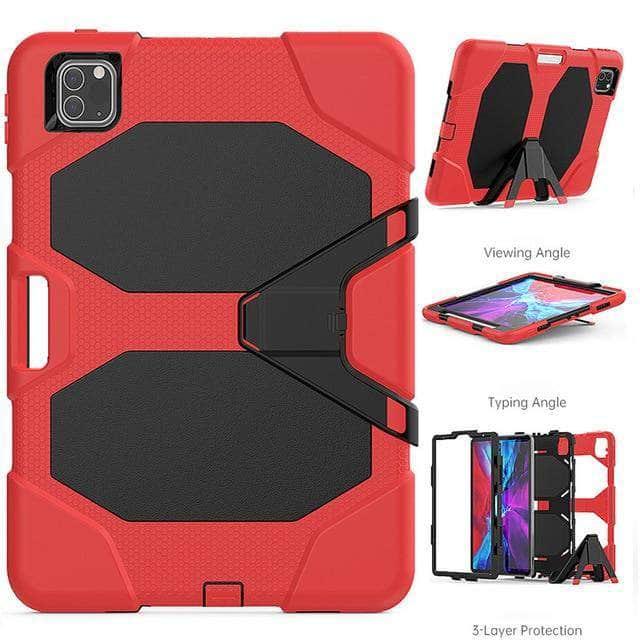 2020 iPad Pro 11 Inch Shockproof Heavy Duty Rugged Protective Case - Perfect for Outdoor Adventures, Travel & Daily Commute