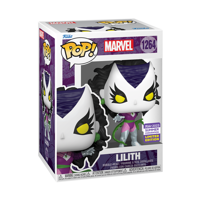 Funko Pop Marvel Lilith 1264 Collectible Vinyl Figure - Perfect for Marvel Fans & Pop Culture Collectors - Great for Display, Gifts, and Home Decor