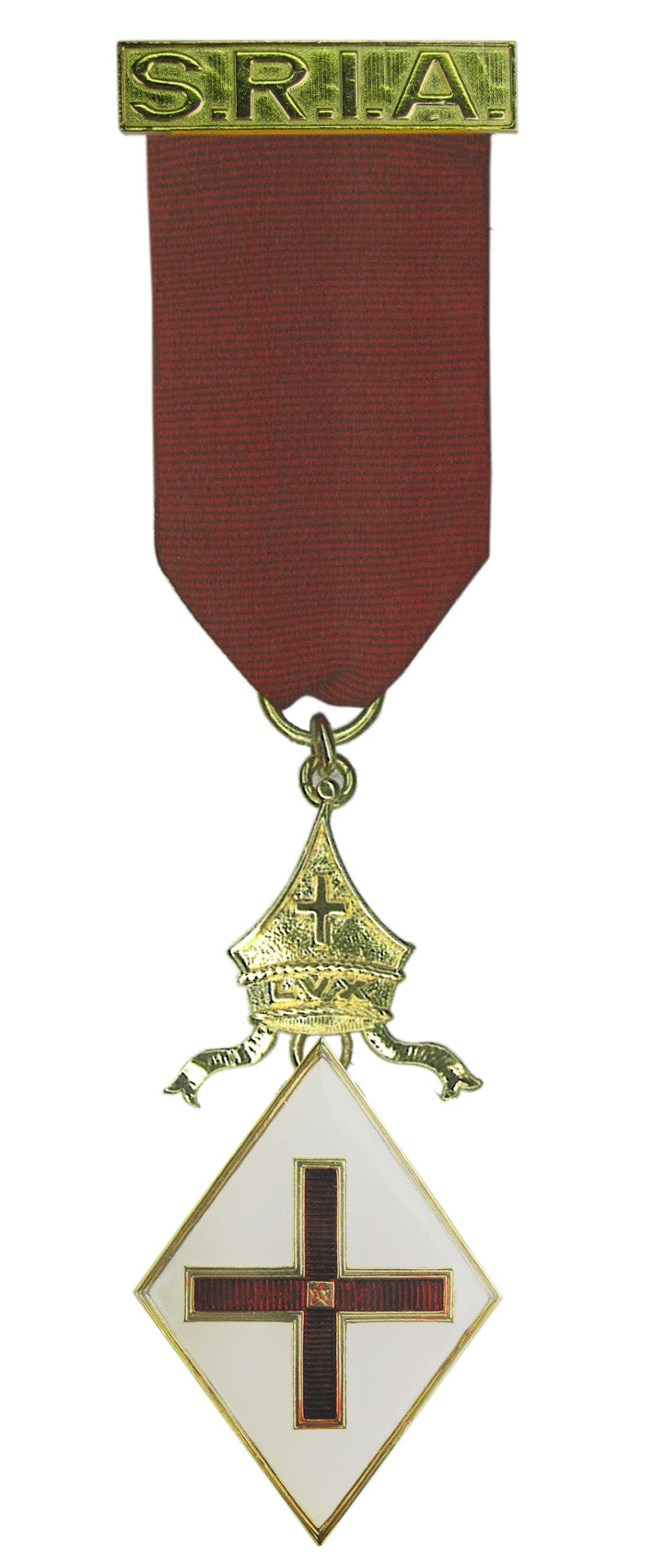 Societas Rosicruciana in Anglia Grade 8 Breast Jewel - Masonic Rosicrucian Fraternal Order Collectible for Rituals & Ceremonies