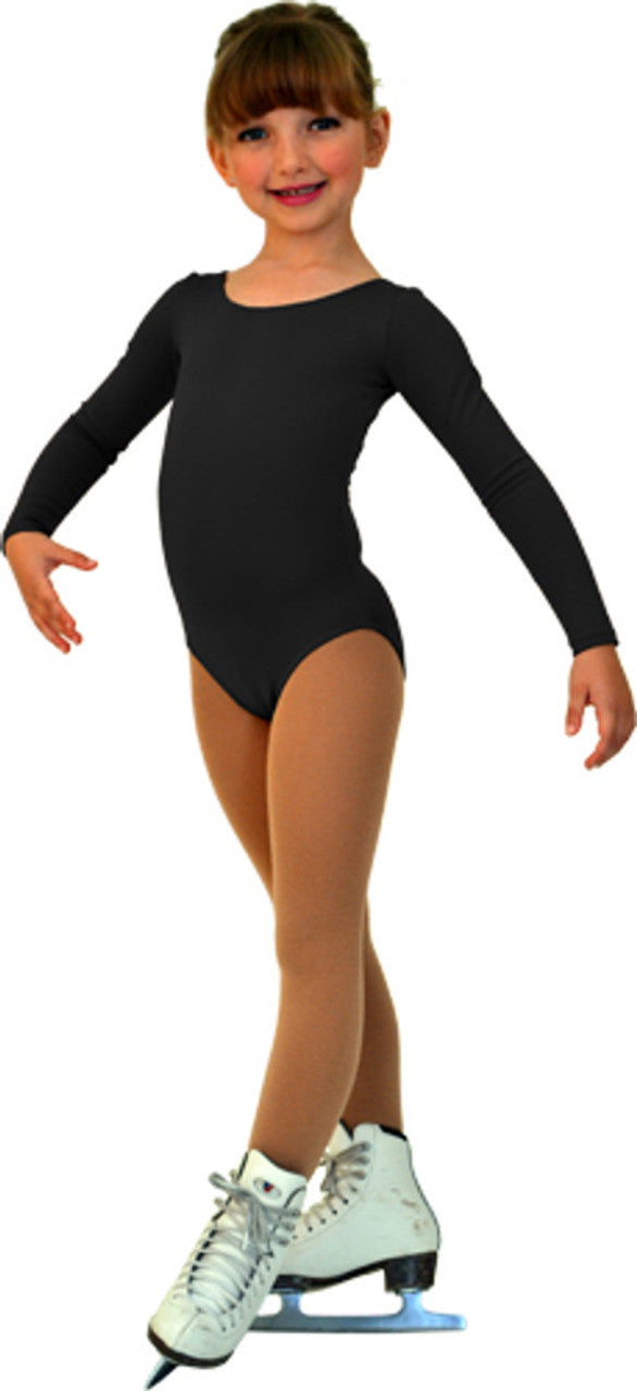 Chloe Noel BL02 Women's Long Sleeve Leotard - Ballet Dance Bodysuit for Ballet, Yoga & Gymnastics Performance