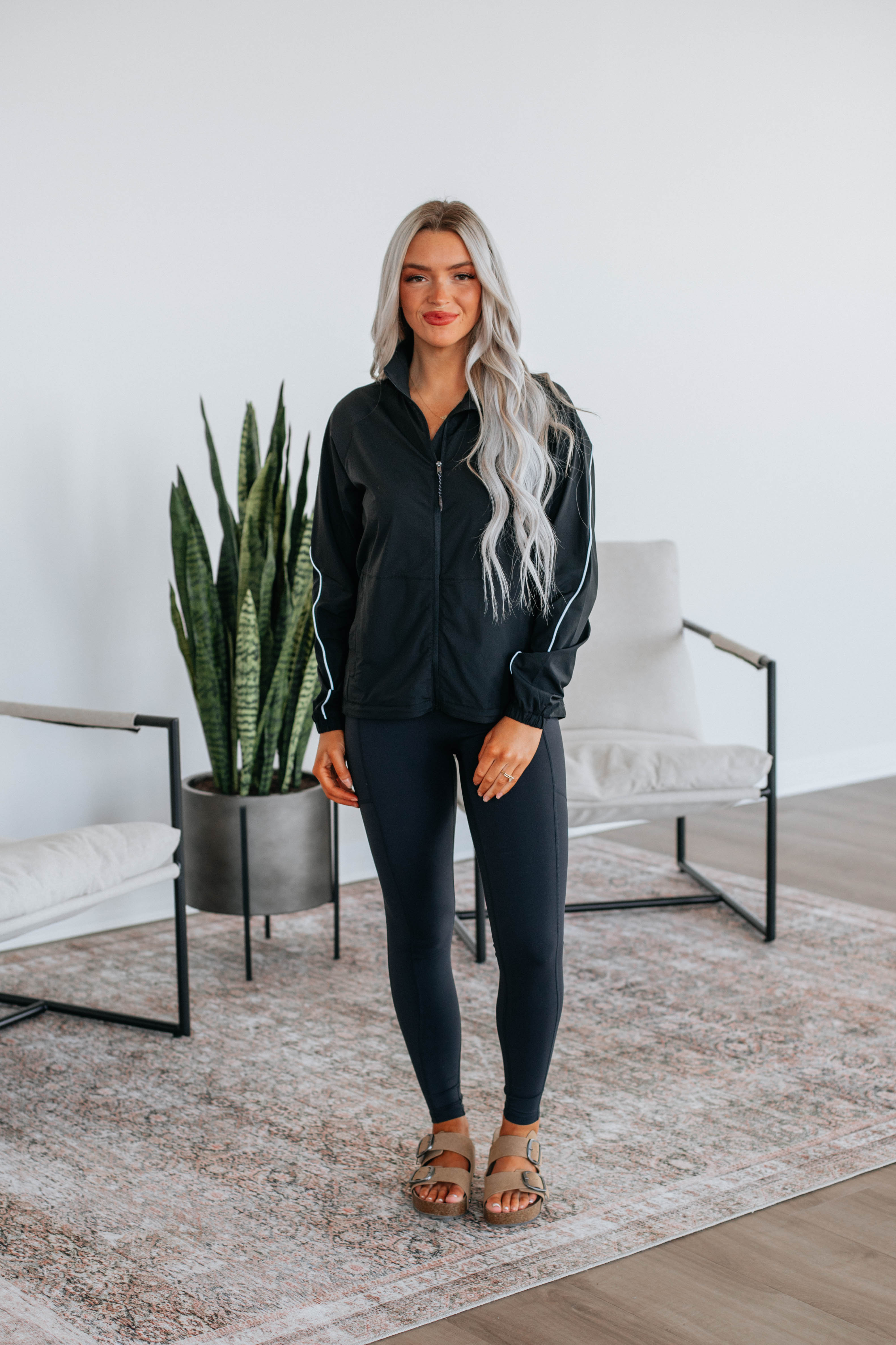 Aftyn Active Jacket for Women - Lightweight Waterproof Windbreaker with Hood - Perfect for Hiking, Running & Outdoor Adventures