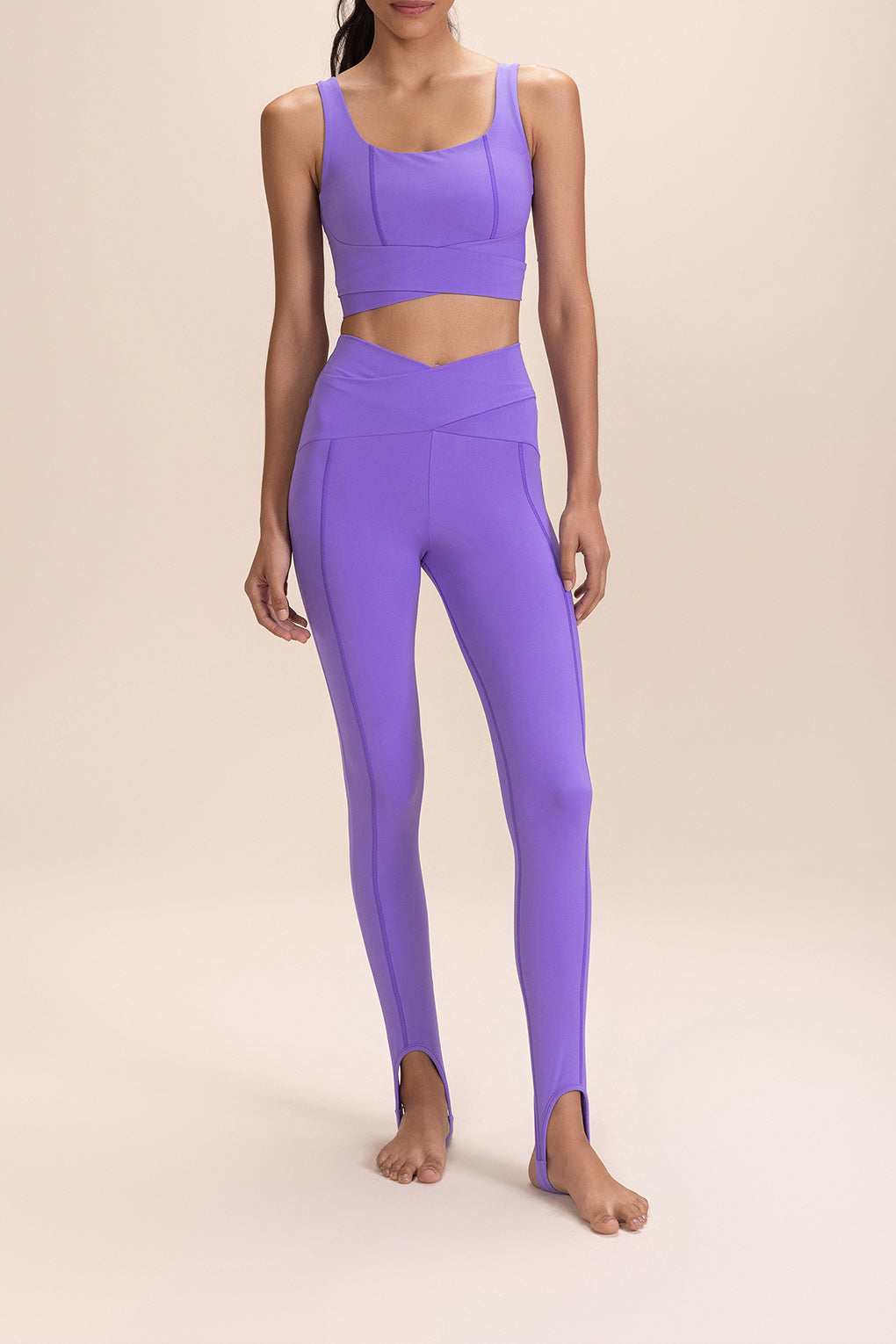 ByNature Stirrup Leggings - High Waist Yoga Pants for Women, Tummy Control Workout Leggings | Perfect for Yoga, Pilates, Gym & Everyday Wear