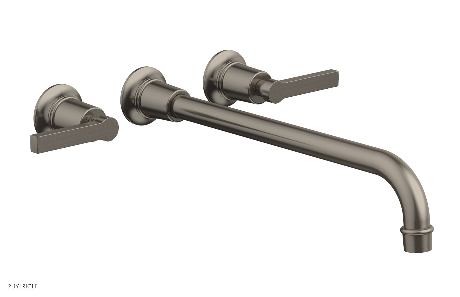 HEX MODERN Wall Mount Lavatory Faucet Set with 14