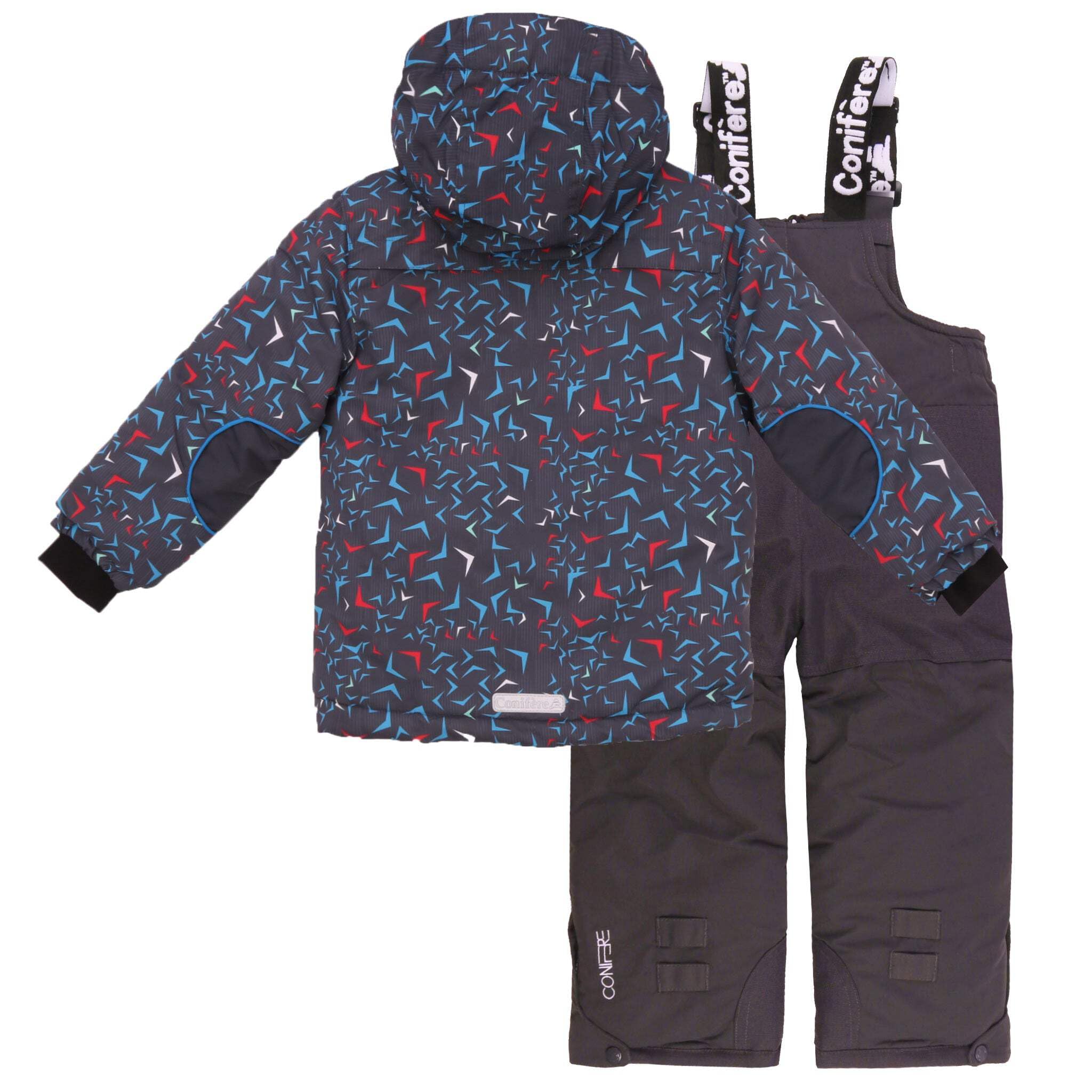 CONIFÈRE Arcane Boys Snowsuit Set - Waterproof Winter Jacket & Pants for Kids - Warm Snow Outfit for Boys' Outdoor Activities - Perfect for Skiing, Snowboarding & Winter Play