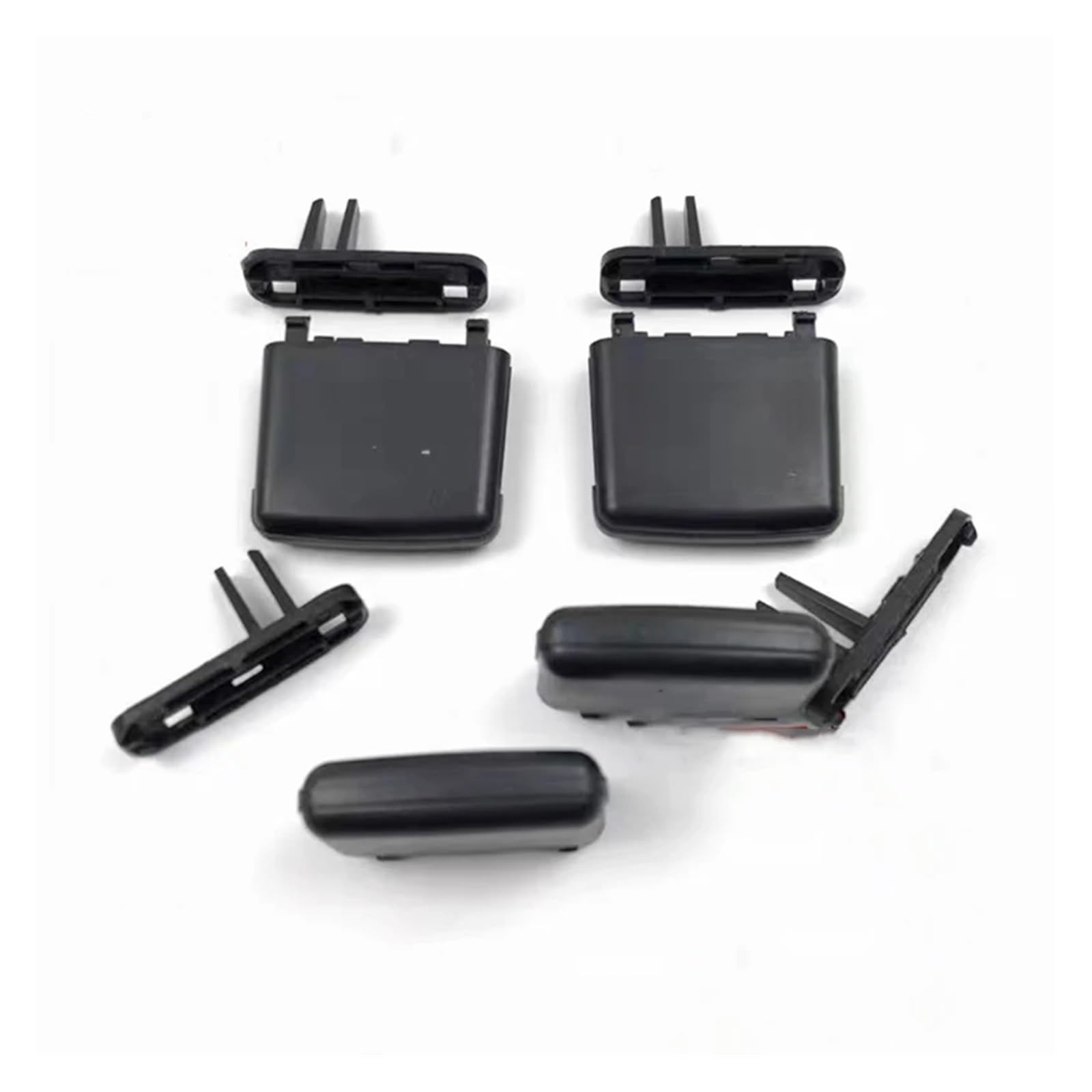 Toyota Land Cruiser LC200 FJ200 2008-2017 AC Vent Clips (4-Piece Set) - Front Dashboard Air Conditioner Outlet Repair Kit for Improved Airflow & Car Interior Comfort