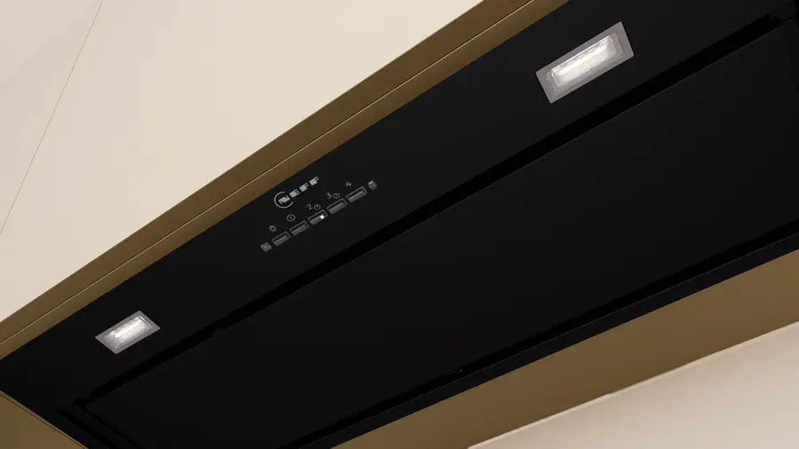 Neff 70cm Integrated Range Hood in Black - N90 D76NPC1S0A | Modern Kitchen Appliance for Efficient Cooking & Smoke Extraction