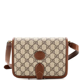 Authentic Pre-Owned Gucci Interlocking G Patch Messenger Mini Bag – Vintage Luxury Crossbody for Women, Perfect for Date Night & Travel Accessories