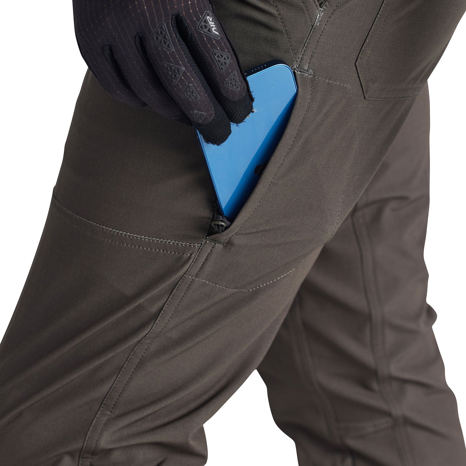 Ruckus Long Travel Pants - Mono Dark Pine Color | Comfortable & Durable Hiking & Outdoor Adventure Pants for Men & Women