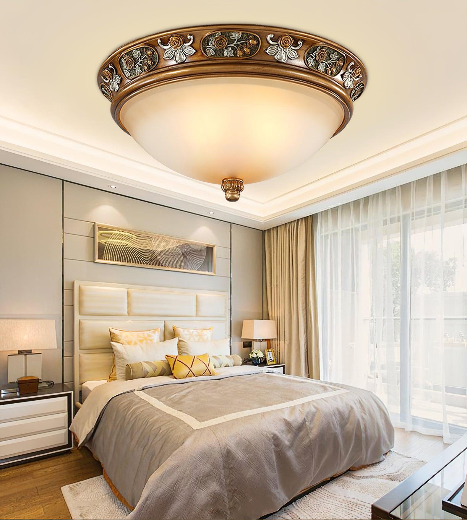 Deltana Recessed Ceiling Light Fixture - Waterproof Resin Housing - Dimmable LED Downlight for Bathroom, Kitchen, and Hallway Lighting